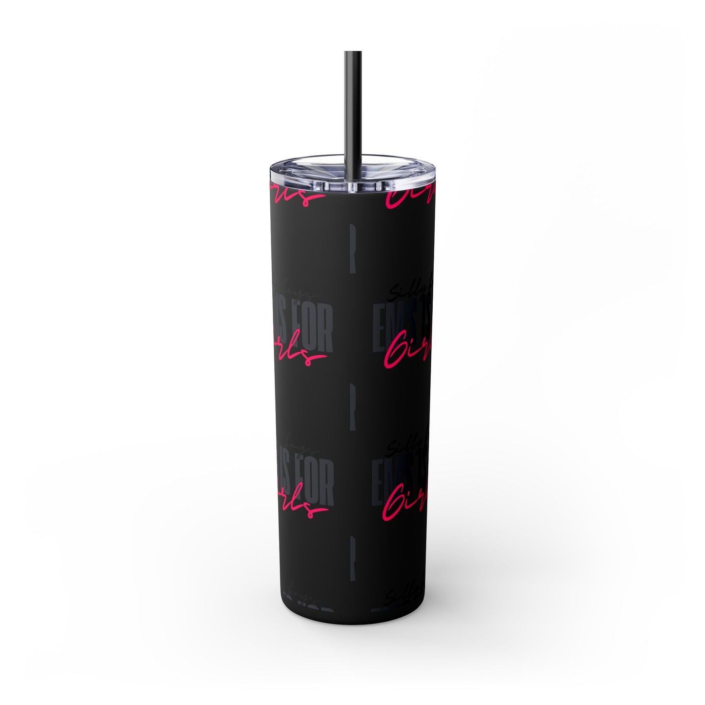 Silly Boys Skinny Tumbler with Straw, 20oz - Perfect Gift for EMT & Paramedics Celebrations