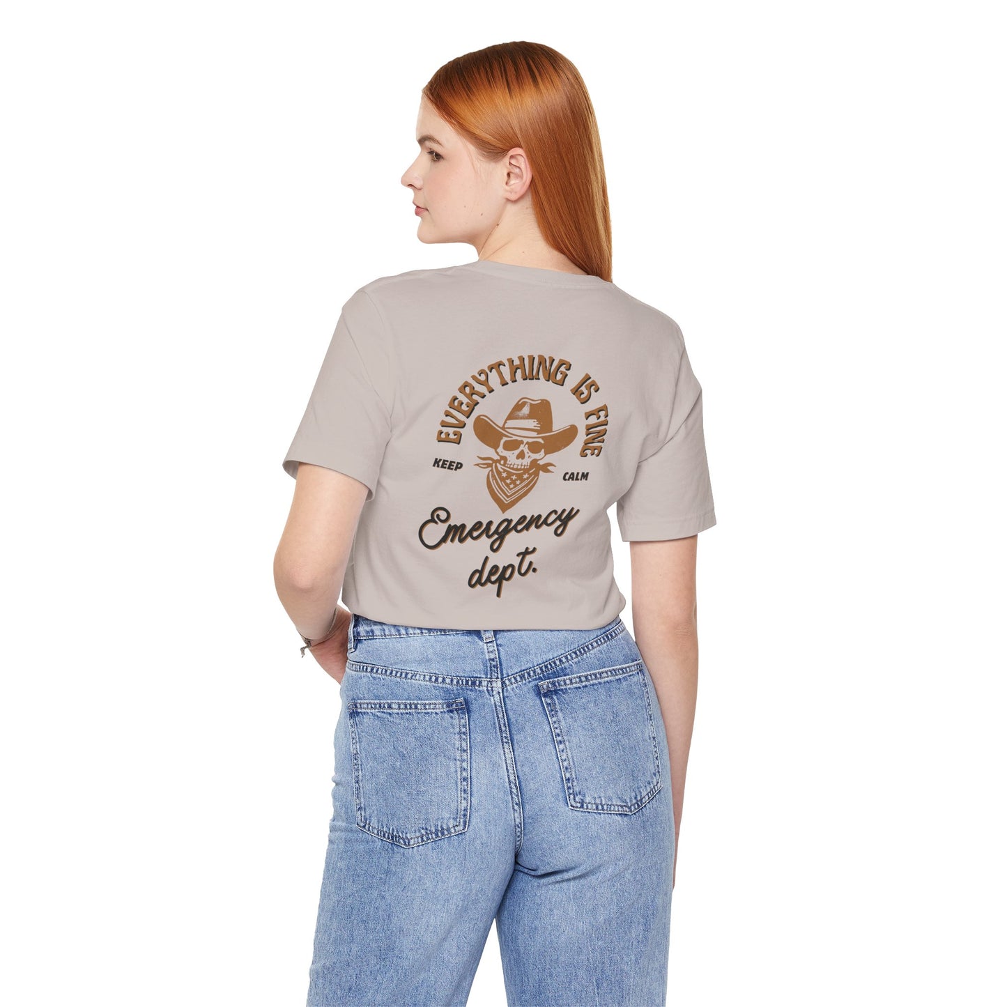 “Everything Is Fine” t Shirt| Emergency Department shirt| nurse shirt| Hospital Staff shirt| Paramedic| ED Tech|