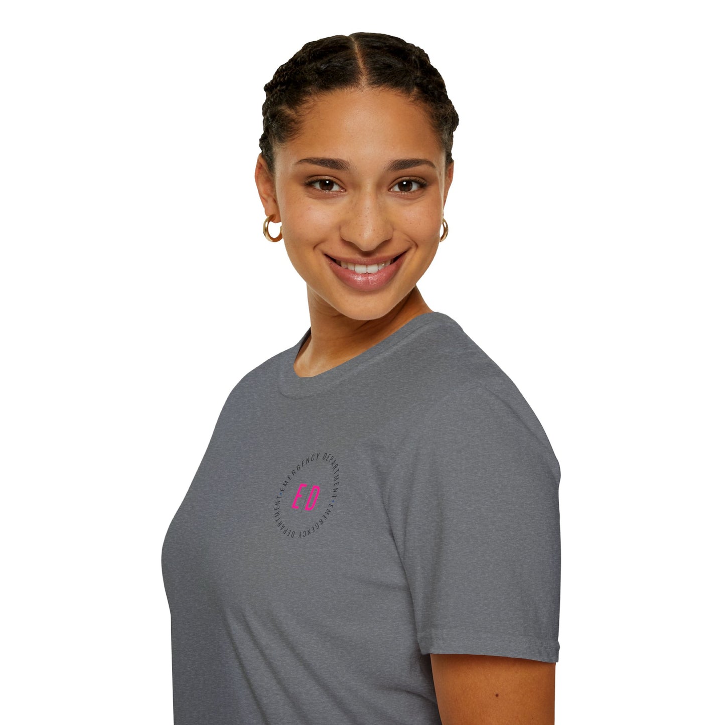Unisex Emergency Department T-Shirt - Softstyle Tee for Healthcare Heroes