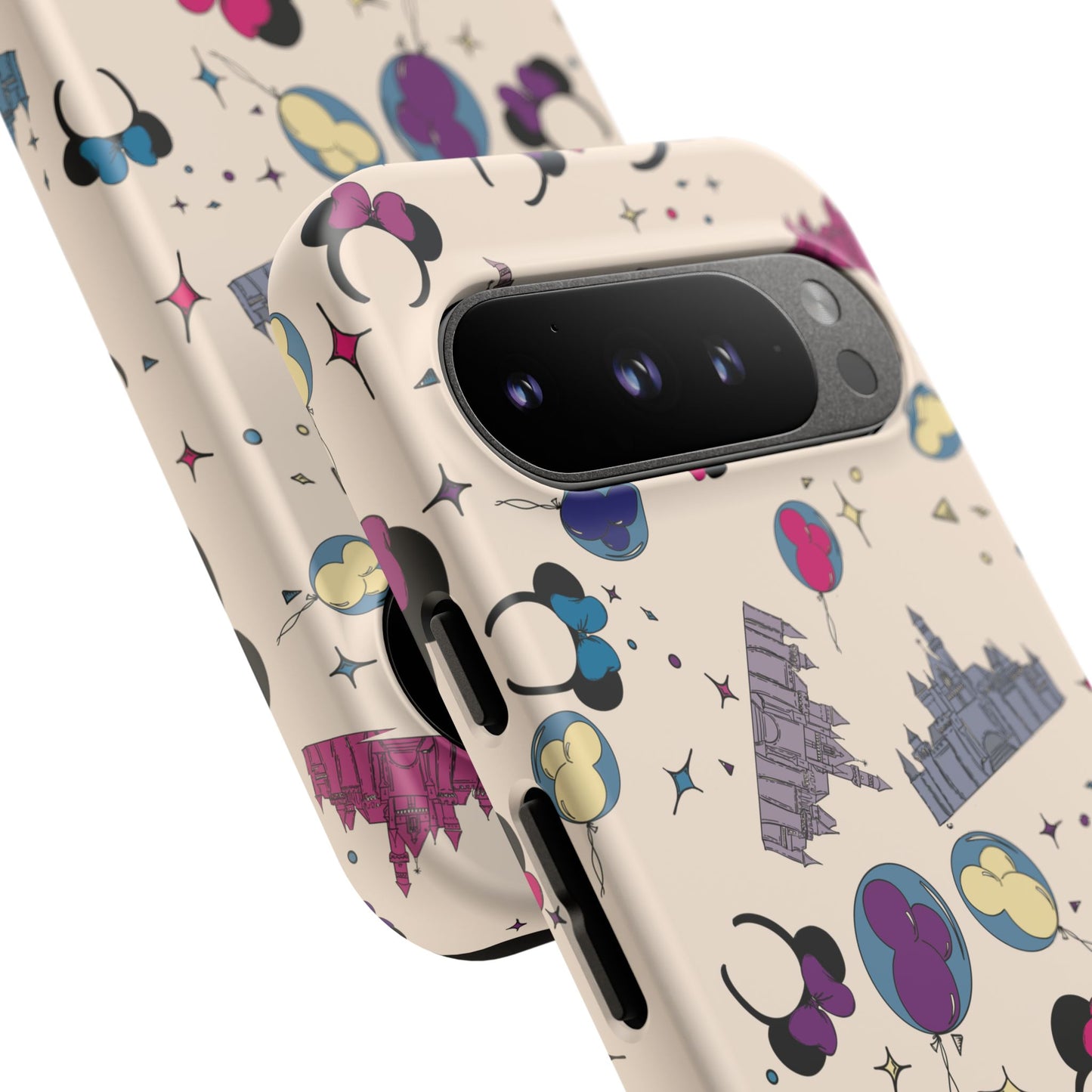 Whimsical Phone Case - Colorful Disney-Inspired Design