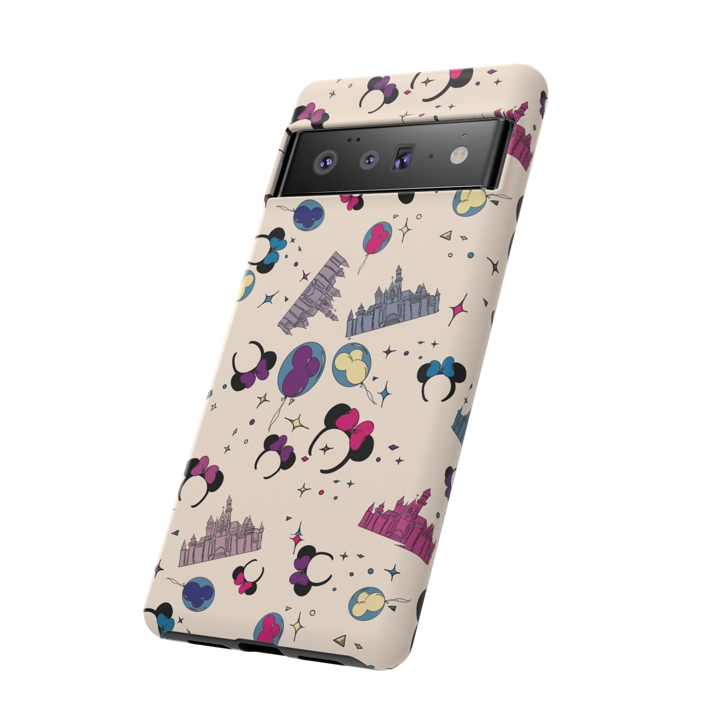 Whimsical Phone Case - Colorful Disney-Inspired Design