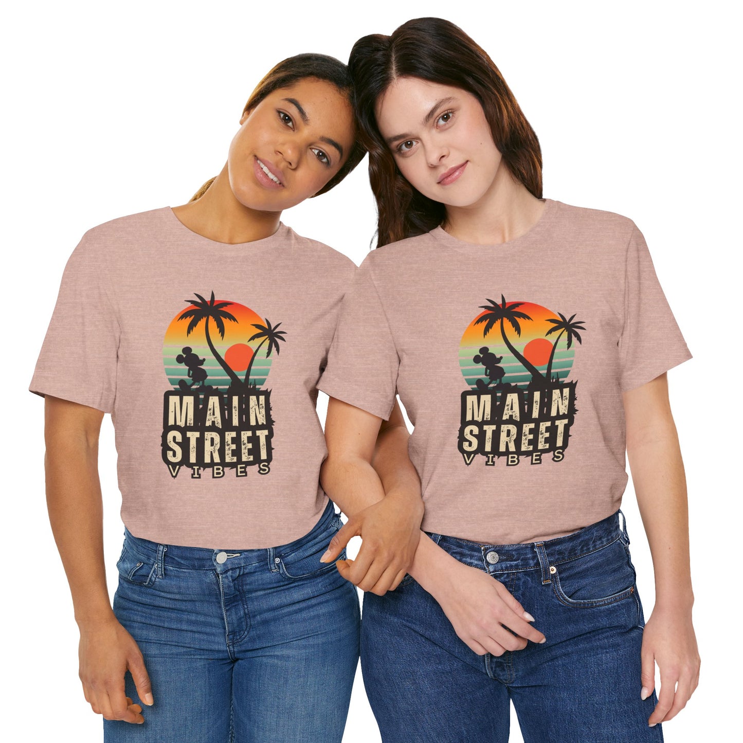Main Street Vibes| Disneyland Tshirt| DisneyWorld| Unisex Graphic Tee| Vacation shirt