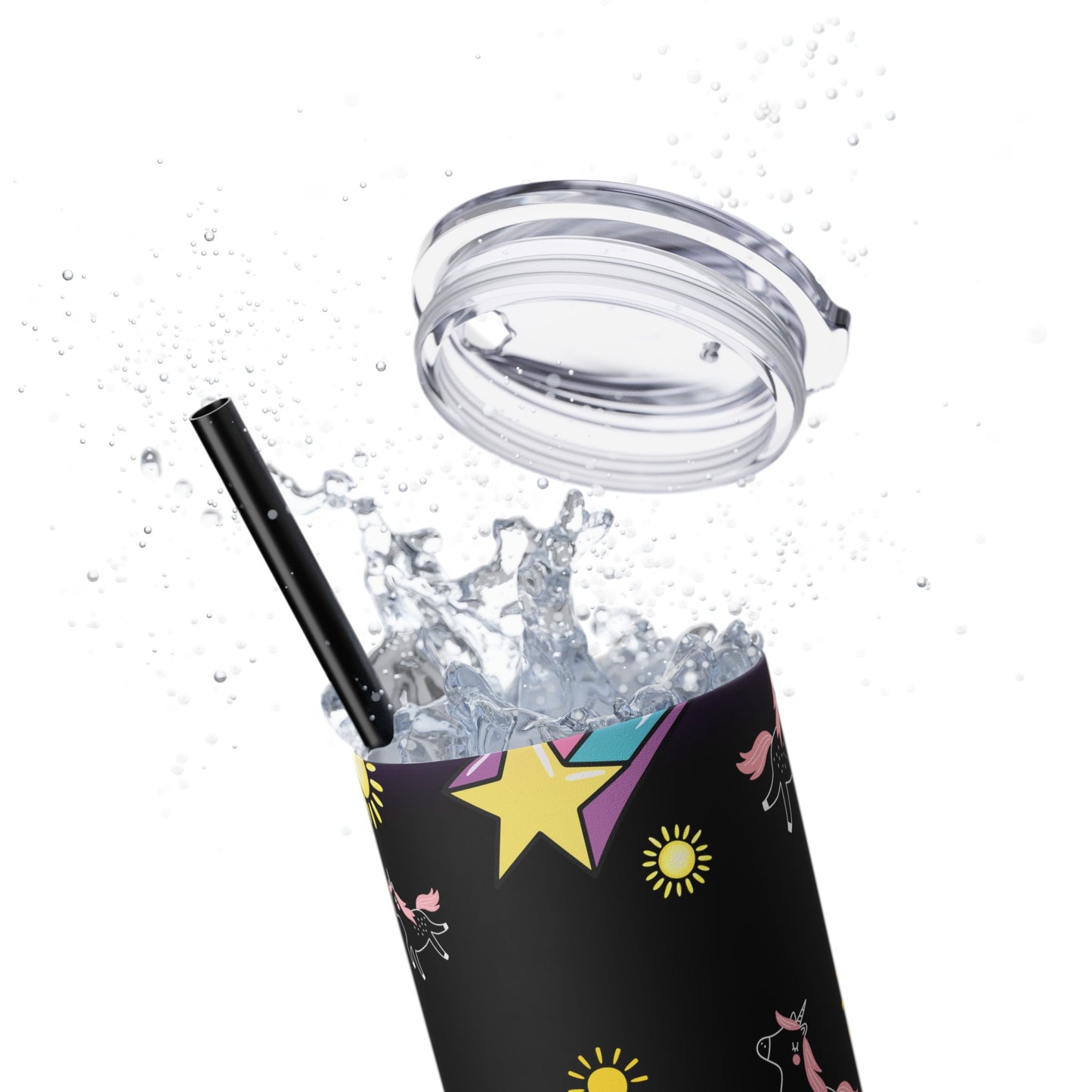 Living the Dream Skinny Tumbler with Straw - 20oz Inspirational Drinkware funny gift for nurses, EMT’s, paramedics, teachers