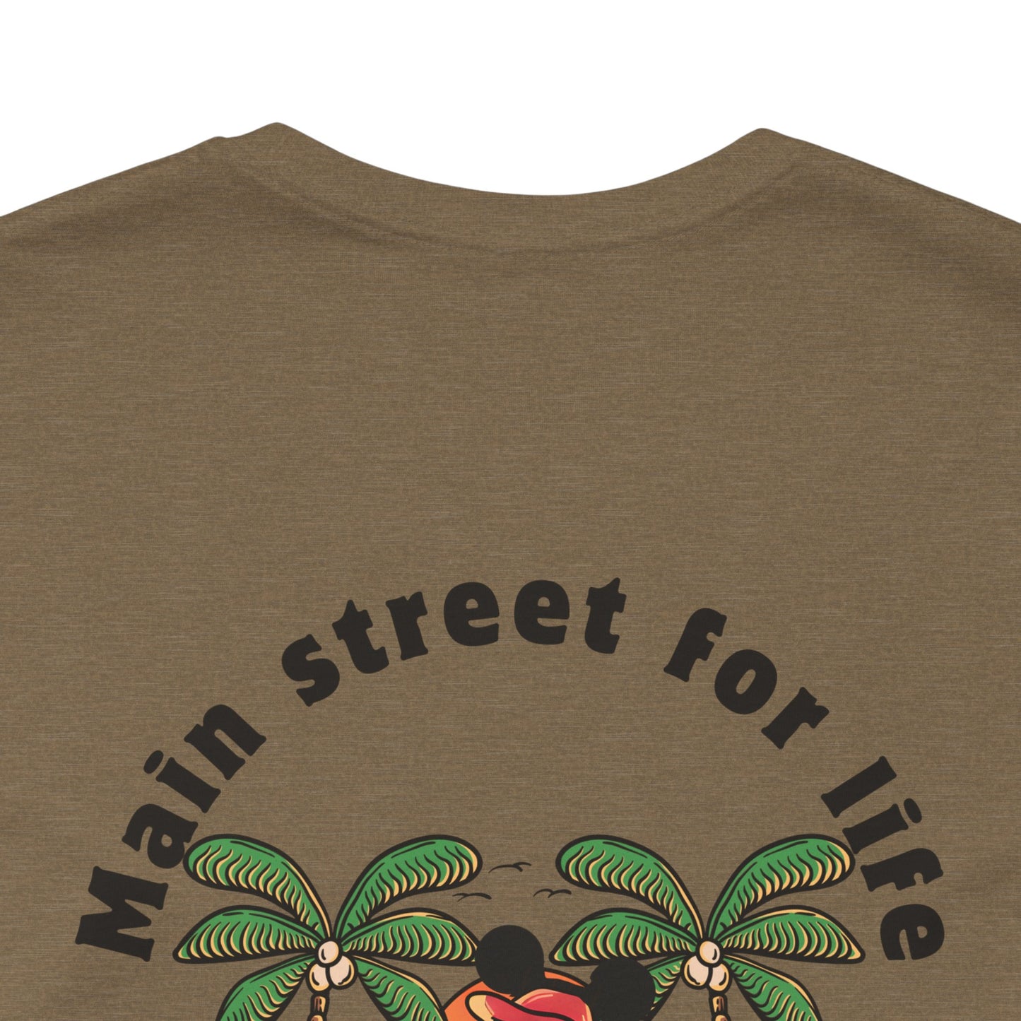 Main Street for Life| Disneyland Inspired Tshirt | Vacation T shirt| Custom Shirt