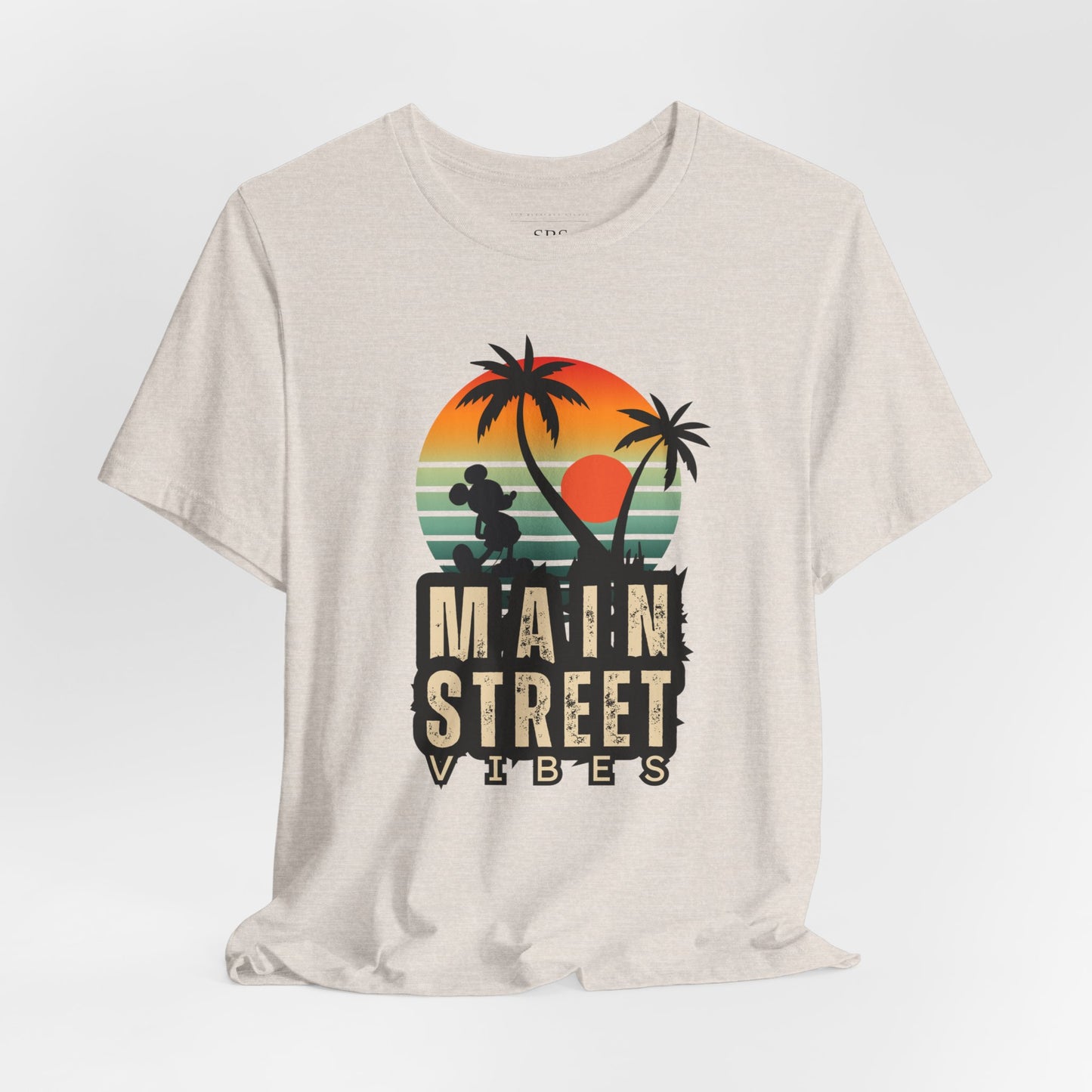 Main Street Vibes| Disneyland Tshirt| DisneyWorld| Unisex Graphic Tee| Vacation shirt