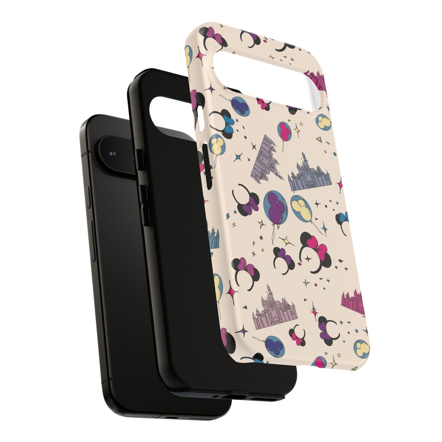 Whimsical Phone Case - Colorful Disney-Inspired Design