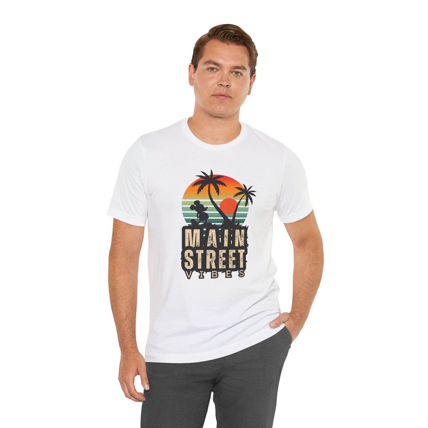 Main Street Vibes| Disneyland Tshirt| DisneyWorld| Unisex Graphic Tee| Vacation shirt