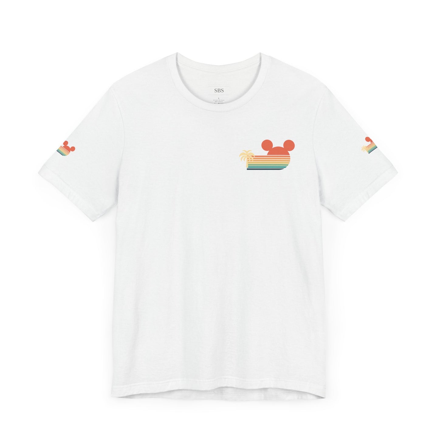 Retro Mickey Mouse summertime Short Sleeve Tee - Unisex Jersey T-Shirt