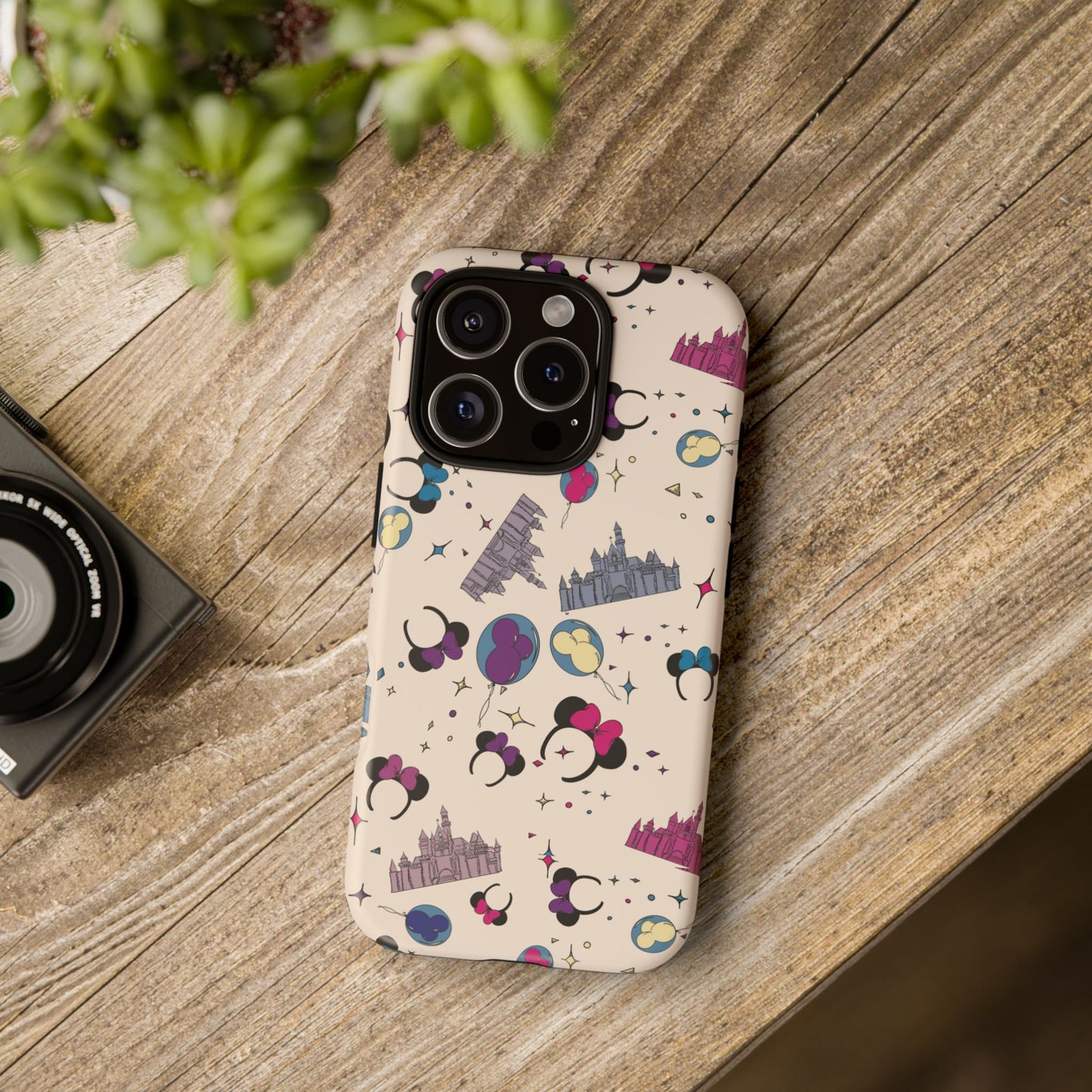 Whimsical Phone Case - Colorful Disney-Inspired Design