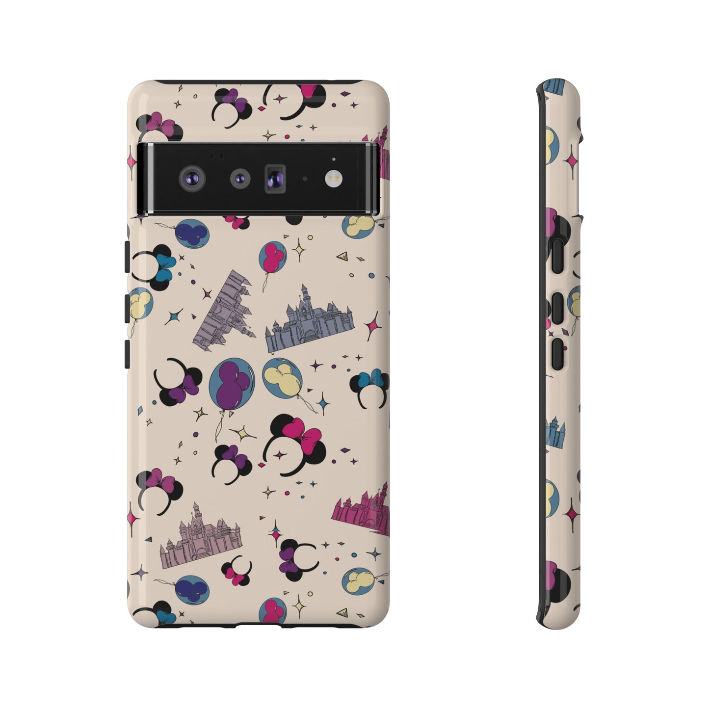 Whimsical Phone Case - Colorful Disney-Inspired Design