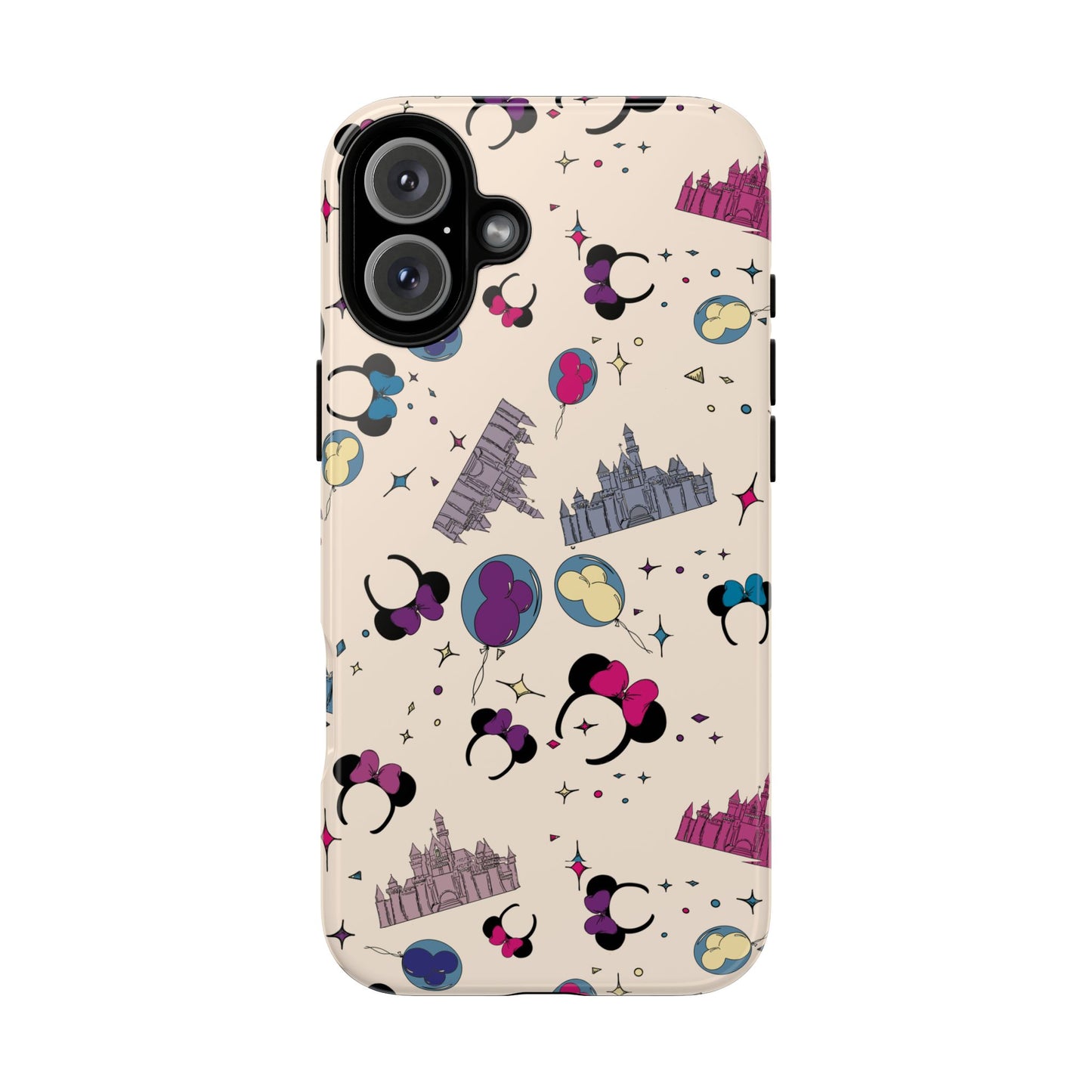 Whimsical Phone Case - Colorful Disney-Inspired Design