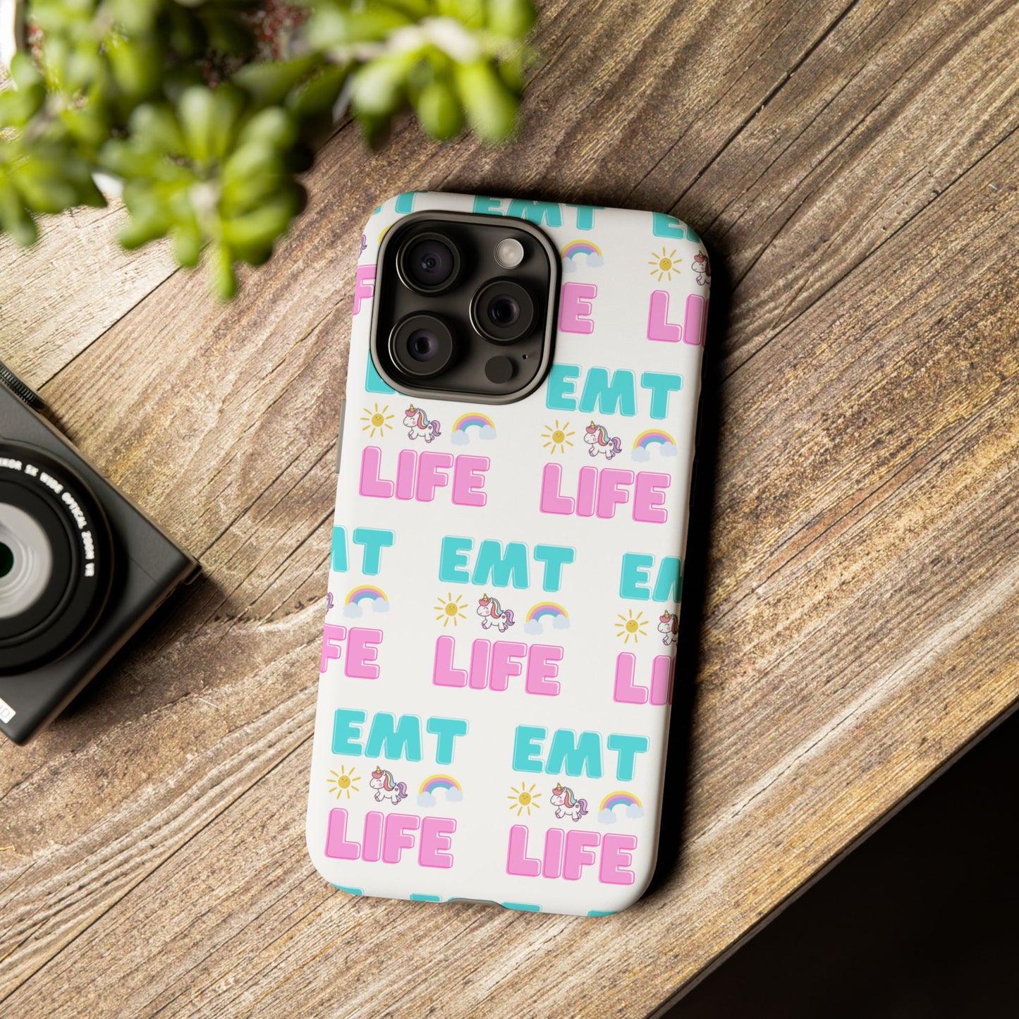 EMT Life Phone Case - Fun & Colorful Tough Case for EMTs