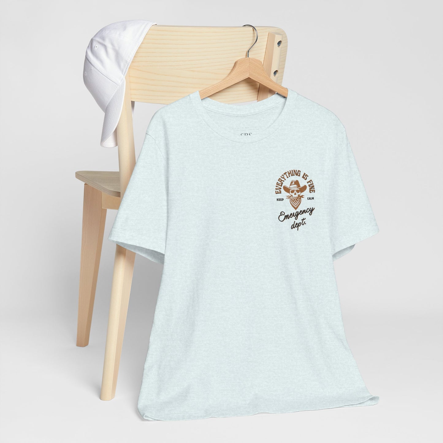 “Everything Is Fine” t Shirt| Emergency Department shirt| nurse shirt| Hospital Staff shirt| Paramedic| ED Tech|