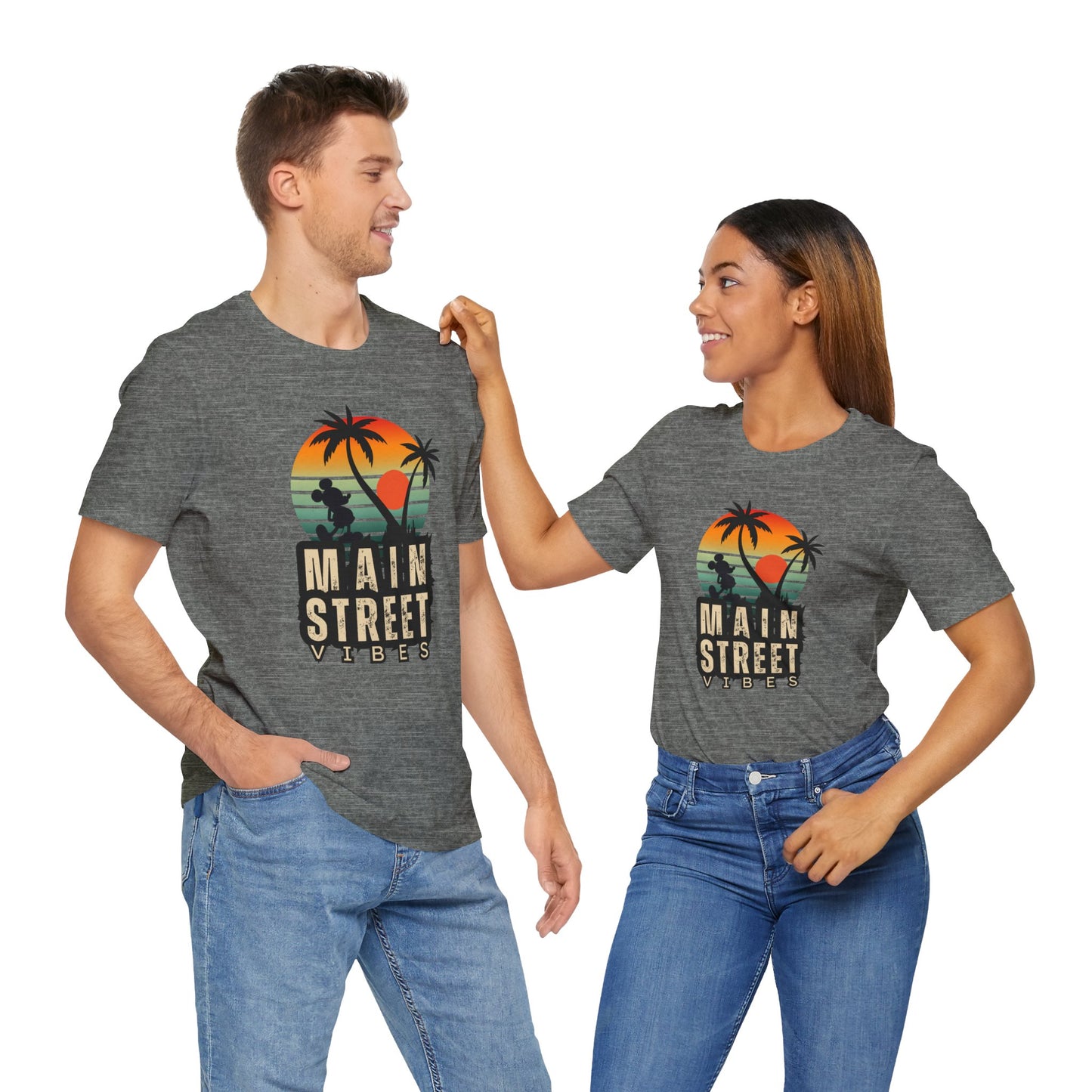 Main Street Vibes| Disneyland Tshirt| DisneyWorld| Unisex Graphic Tee| Vacation shirt