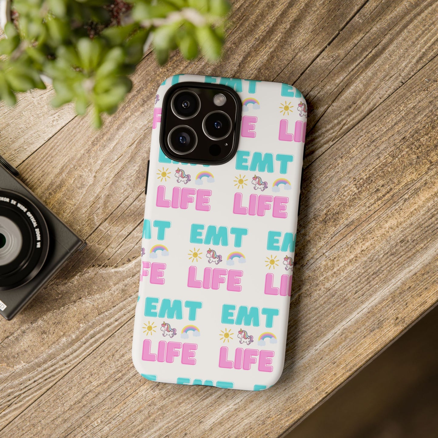 EMT Life Phone Case - Fun & Colorful Tough Case for EMTs