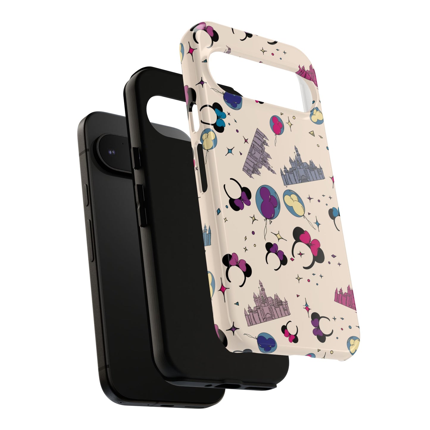 Whimsical Phone Case - Colorful Disney-Inspired Design
