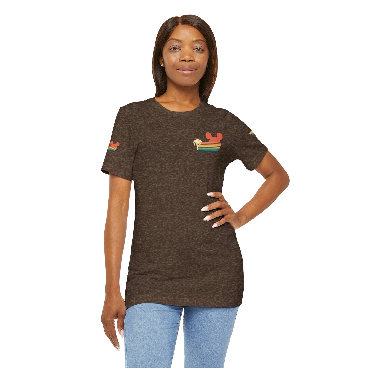 Retro Mickey Mouse summertime Short Sleeve Tee - Unisex Jersey T-Shirt