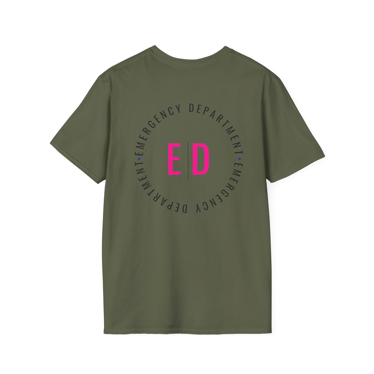 Unisex Emergency Department T-Shirt - Softstyle Tee for Healthcare Heroes