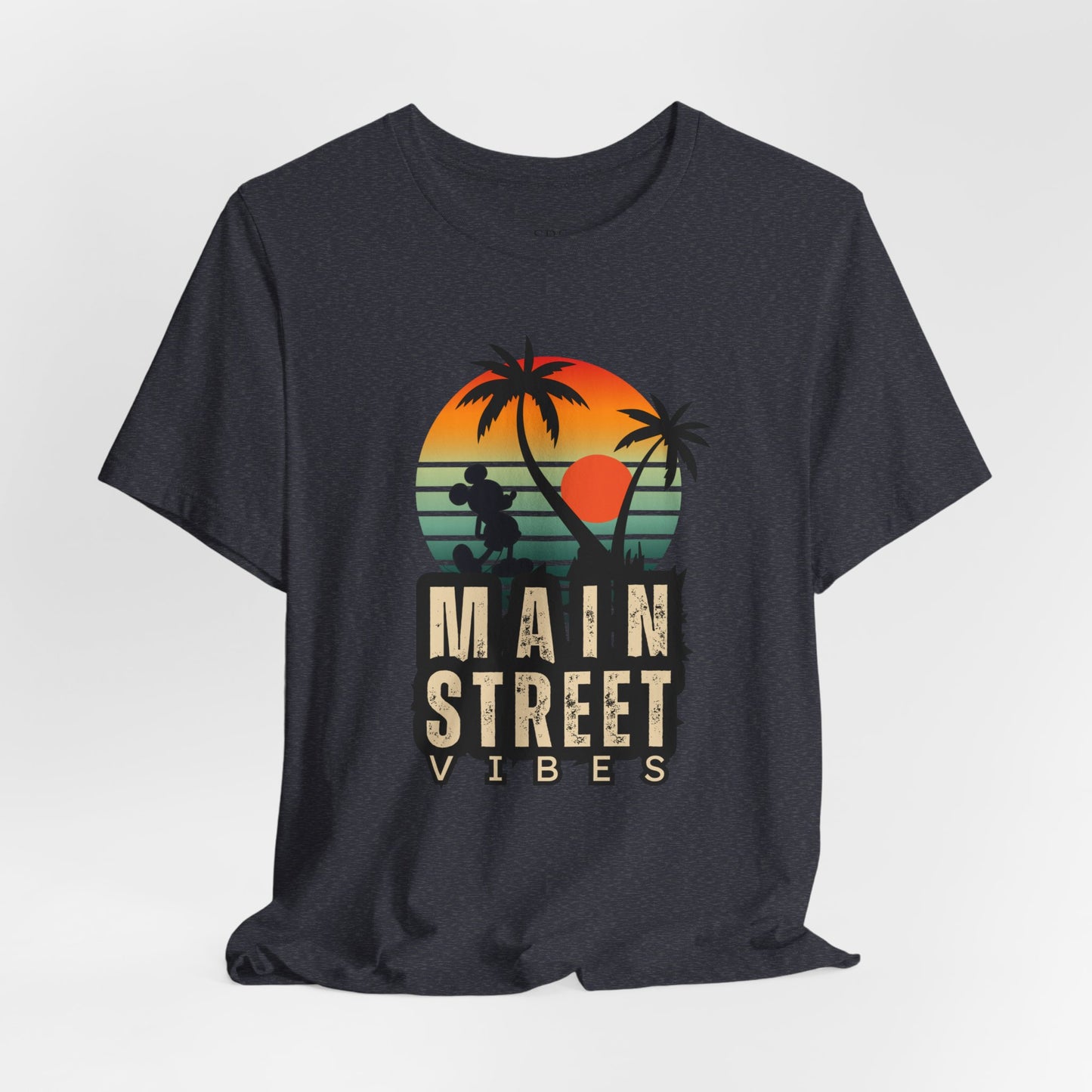 Main Street Vibes| Disneyland Tshirt| DisneyWorld| Unisex Graphic Tee| Vacation shirt