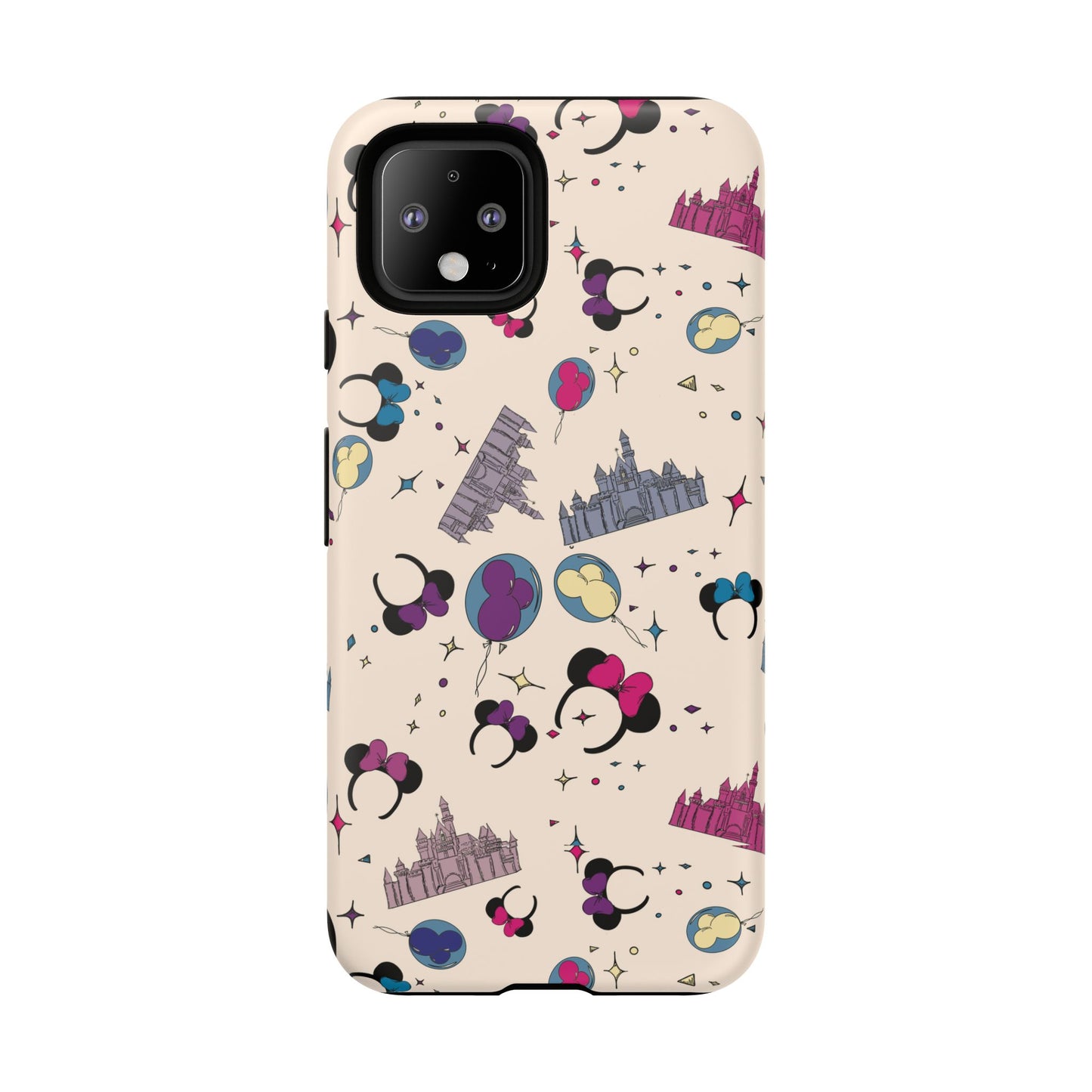 Whimsical Phone Case - Colorful Disney-Inspired Design