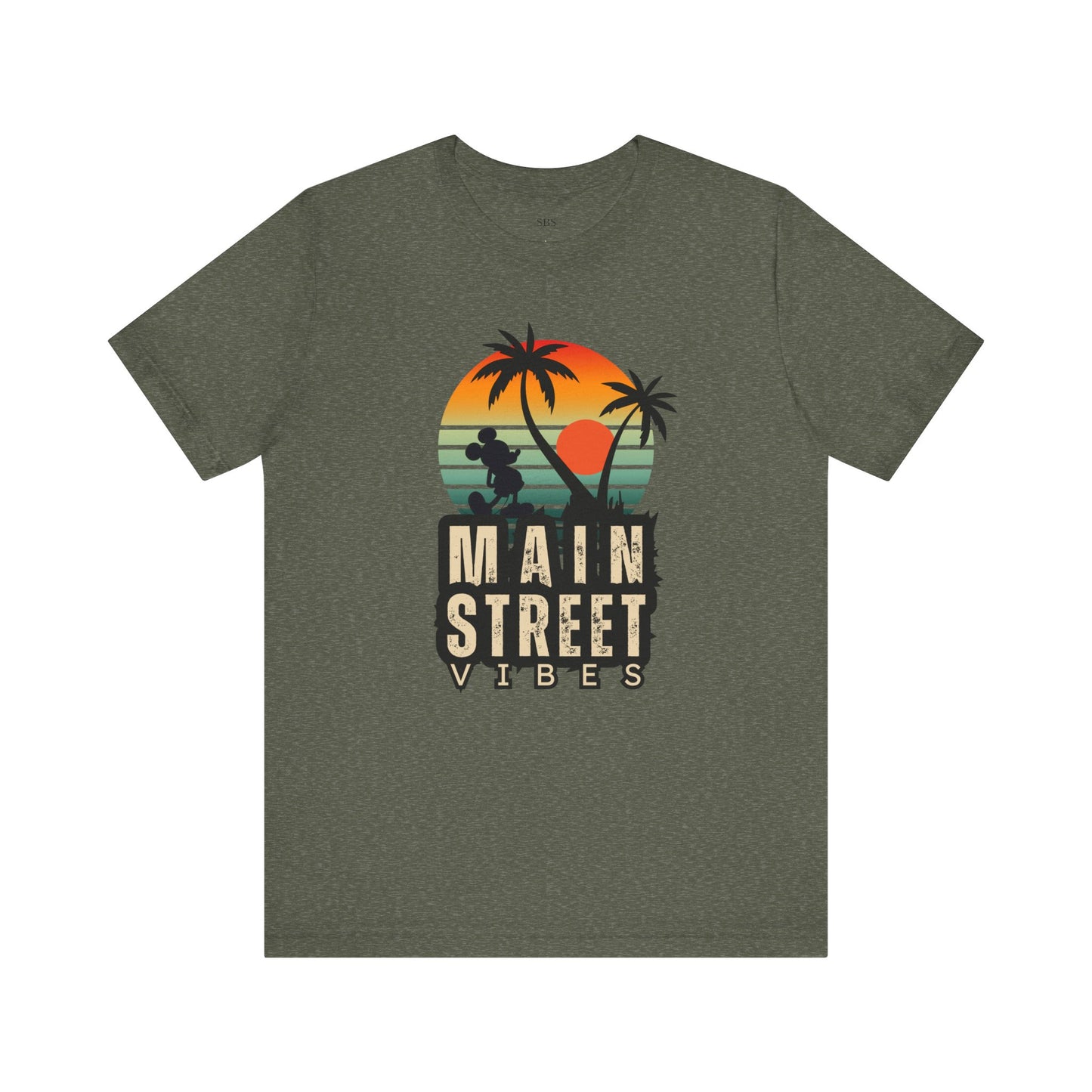 Main Street Vibes| Disneyland Tshirt| DisneyWorld| Unisex Graphic Tee| Vacation shirt