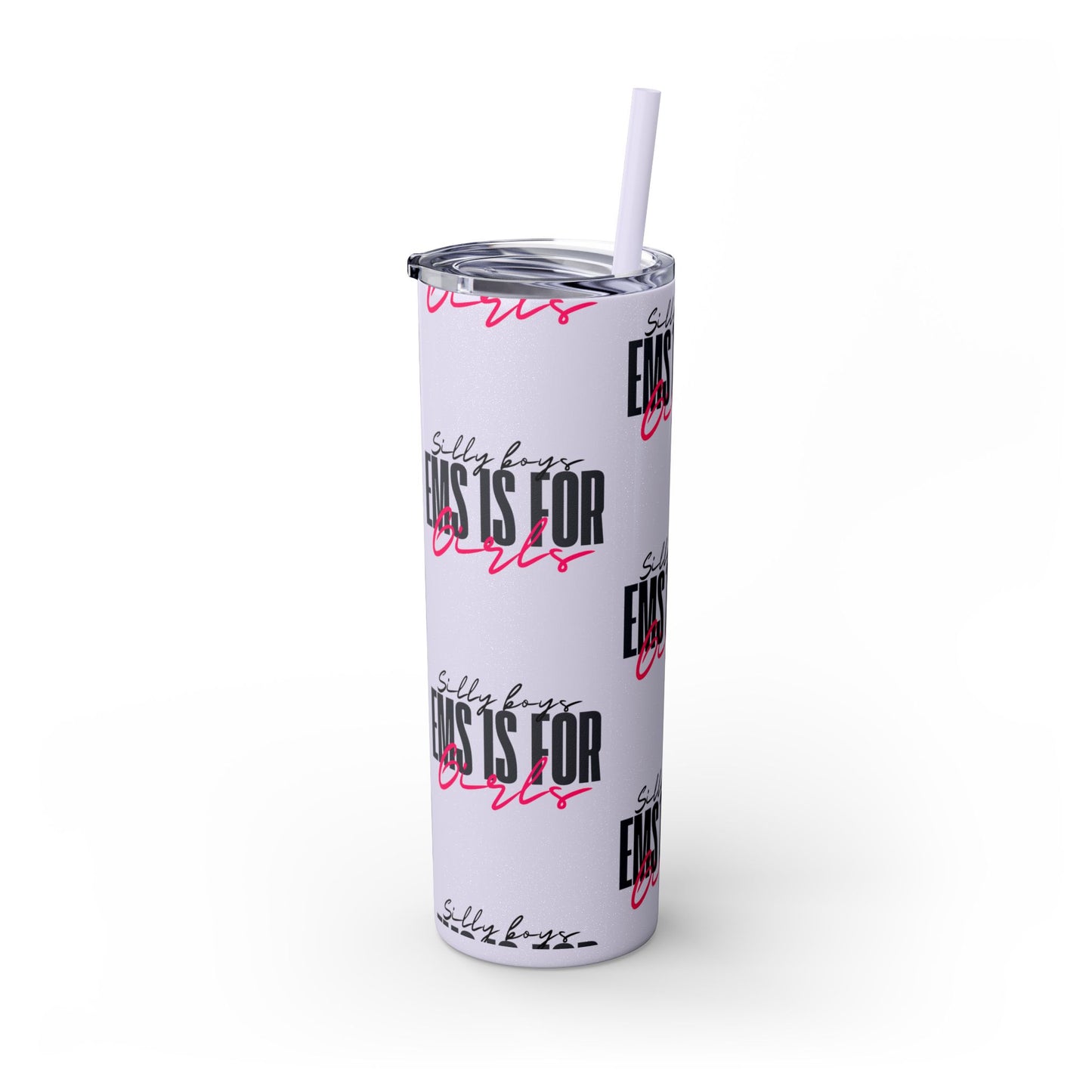 Silly Boys Skinny Tumbler with Straw, 20oz - Perfect Gift for EMT & Paramedics Celebrations