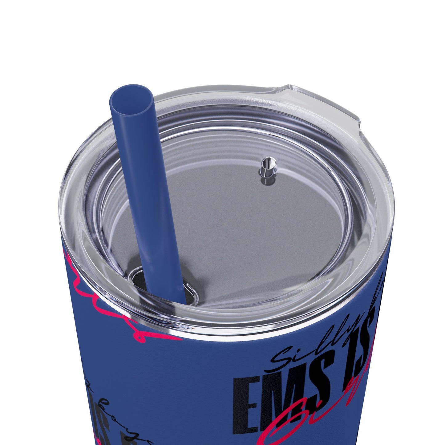 Silly Boys Skinny Tumbler with Straw, 20oz - Perfect Gift for EMT & Paramedics Celebrations