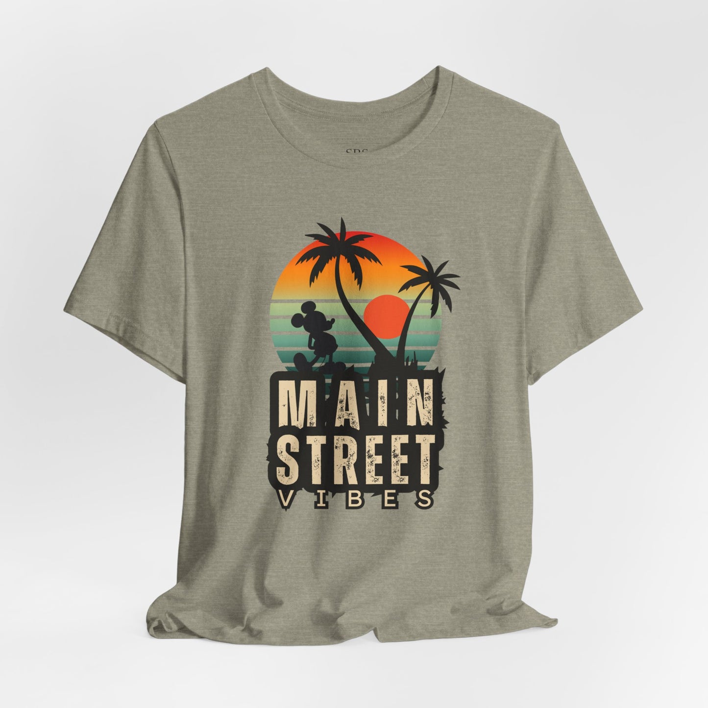 Main Street Vibes| Disneyland Tshirt| DisneyWorld| Unisex Graphic Tee| Vacation shirt