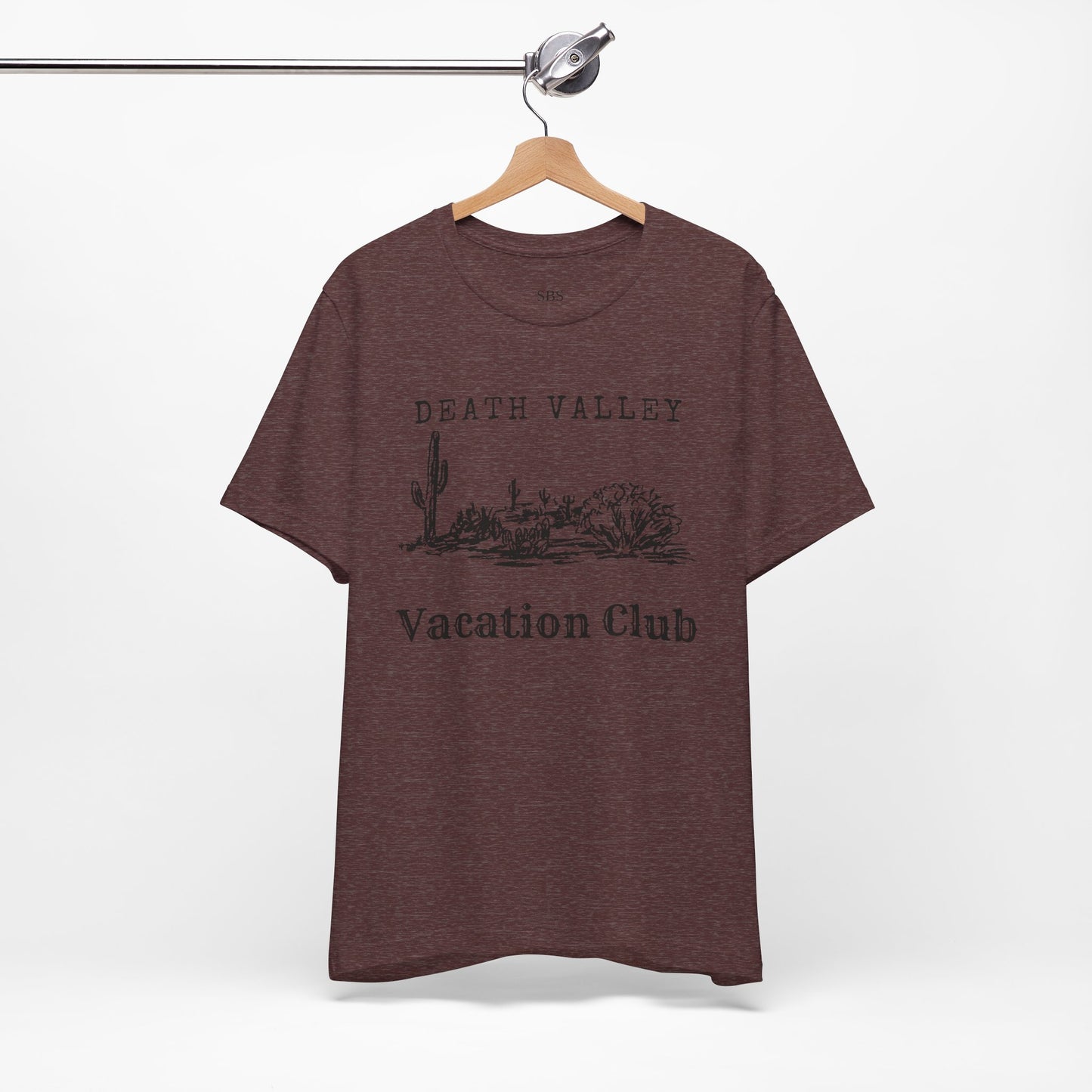 Death Valley Vacation Club Unisex Tee - Casual Cactus Graphic T-Shirt