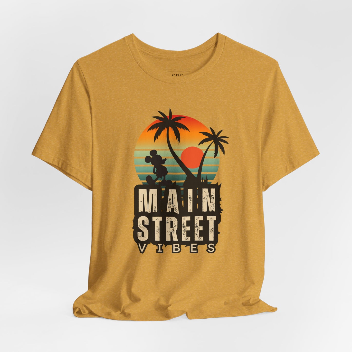 Main Street Vibes| Disneyland Tshirt| DisneyWorld| Unisex Graphic Tee| Vacation shirt