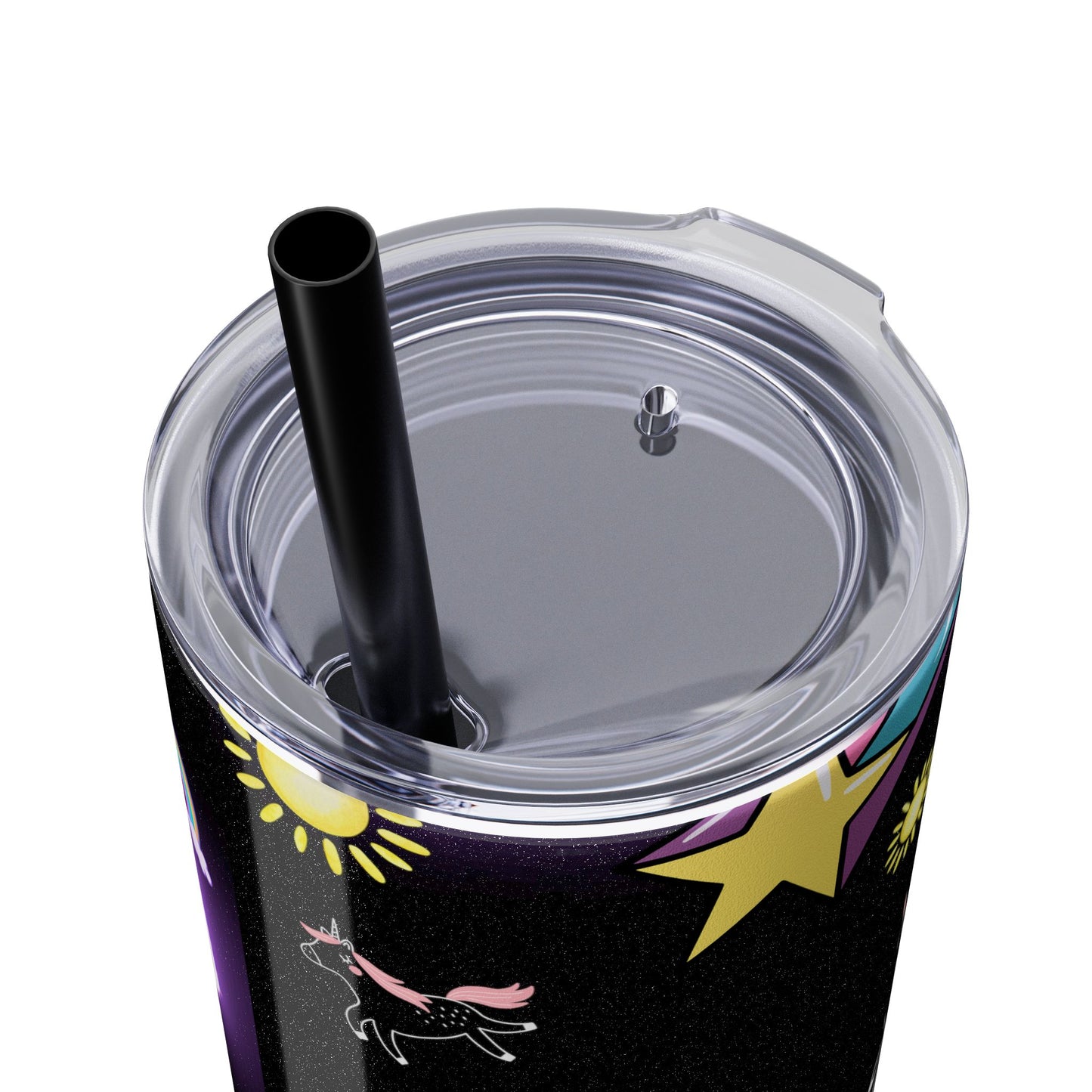 Living the Dream Skinny Tumbler with Straw - 20oz Inspirational Drinkware funny gift for nurses, EMT’s, paramedics, teachers