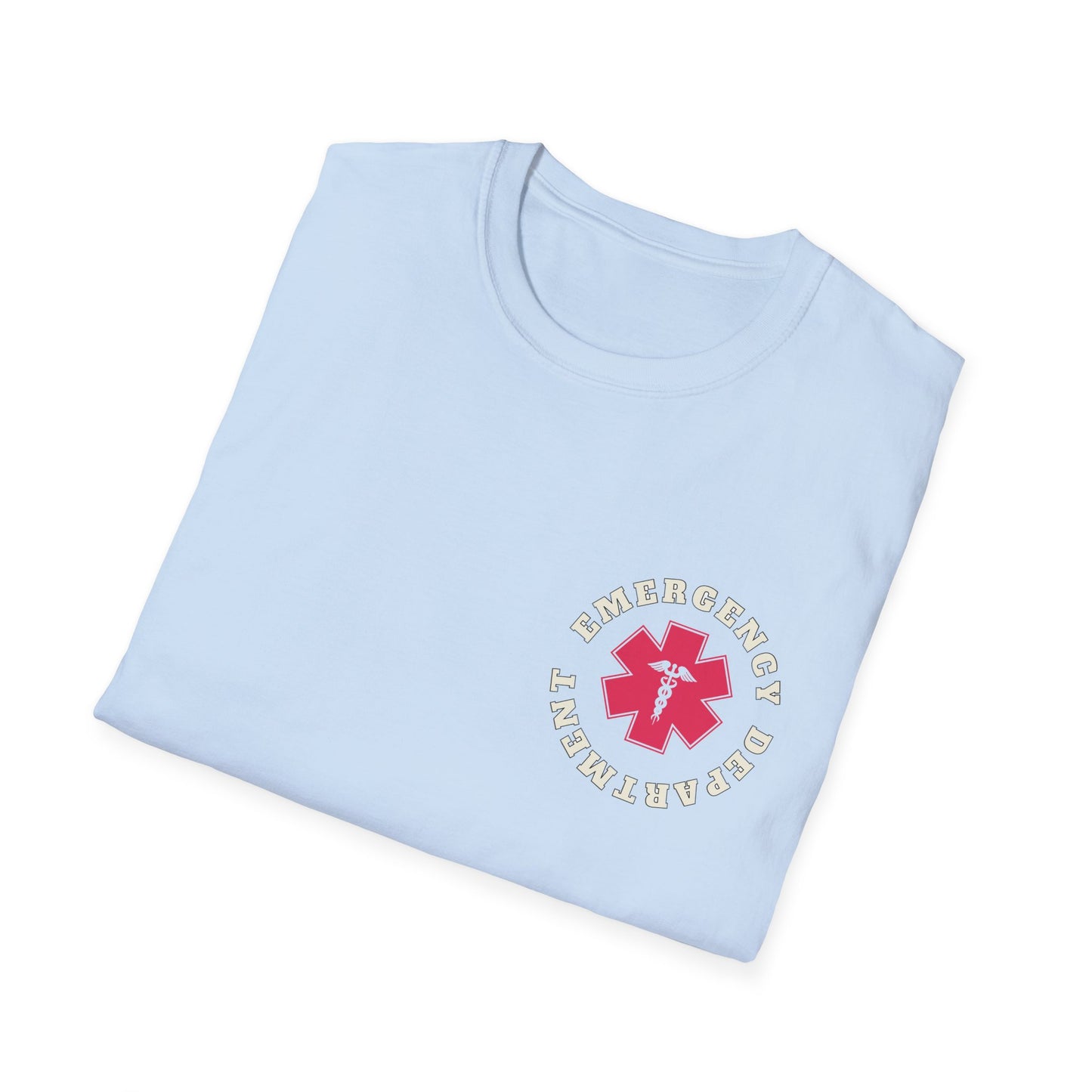 Unisex Softstyle T-Shirt - Emergency Department Print Tee