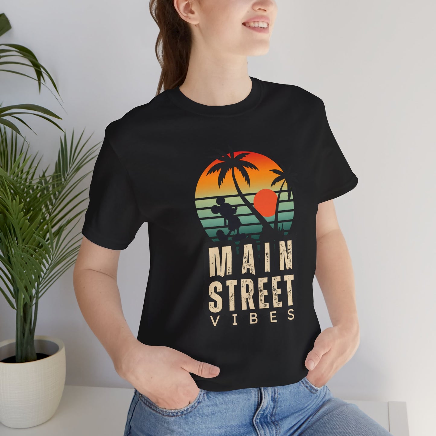 Main Street Vibes| Disneyland Tshirt| DisneyWorld| Unisex Graphic Tee| Vacation shirt