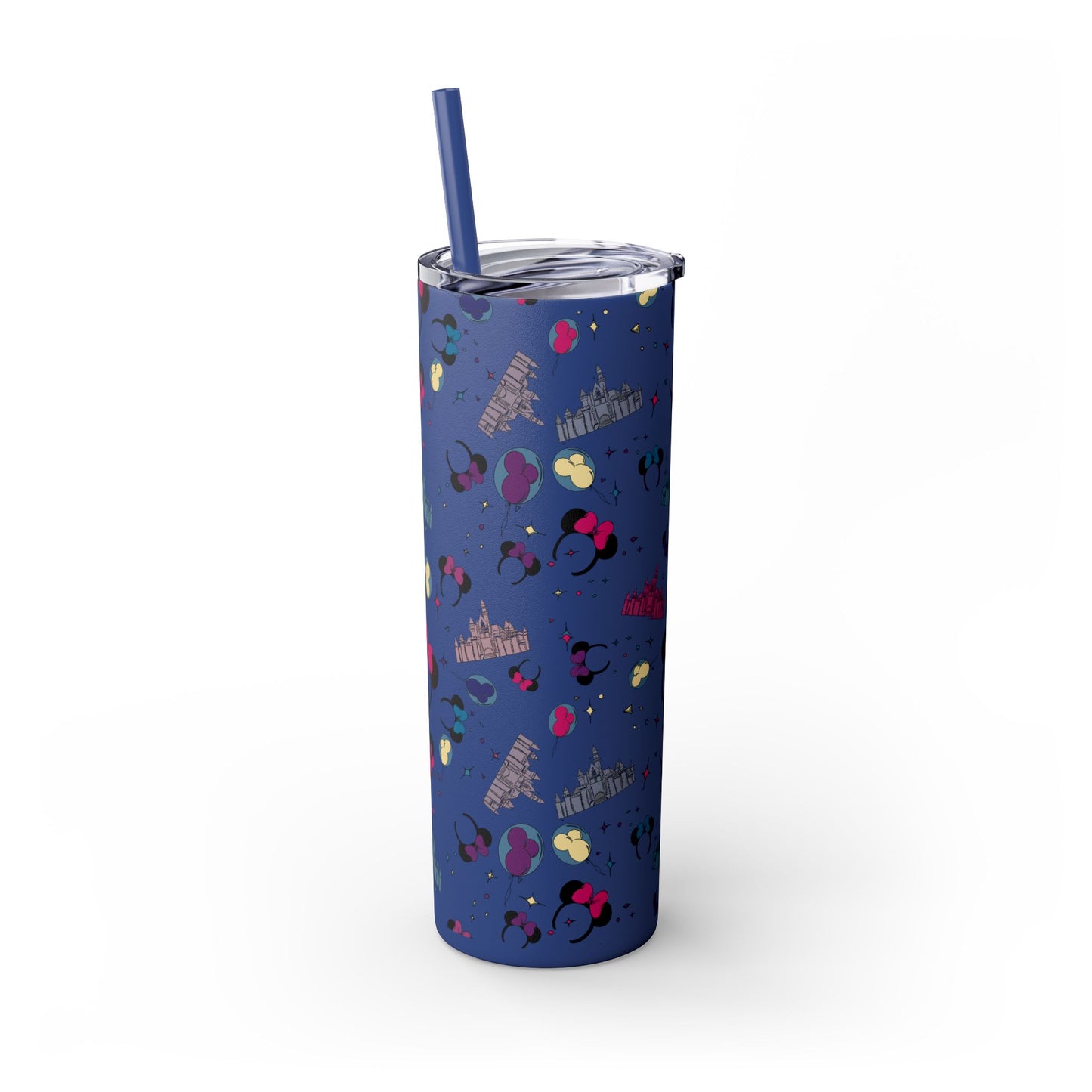 Disneyland Whimsical 20oz Skinny Tumbler with Disney Inspired Design