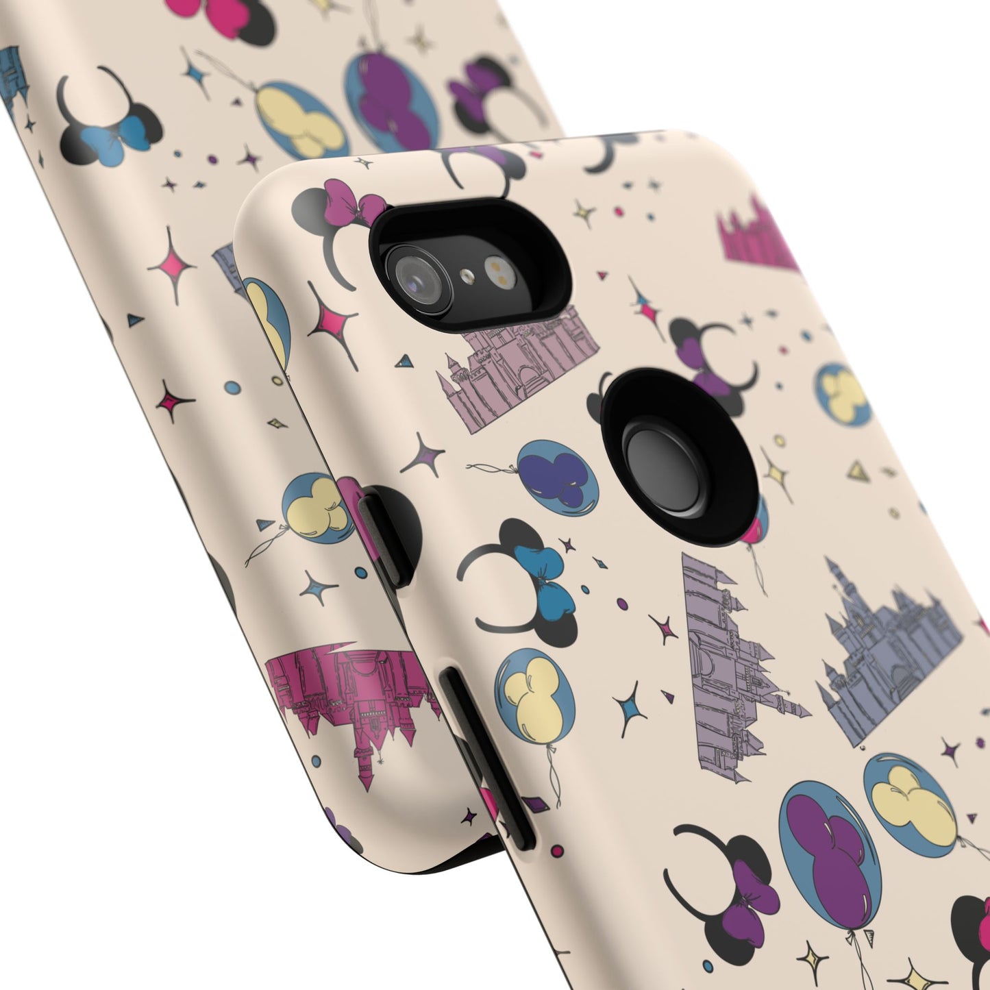 Whimsical Phone Case - Colorful Disney-Inspired Design