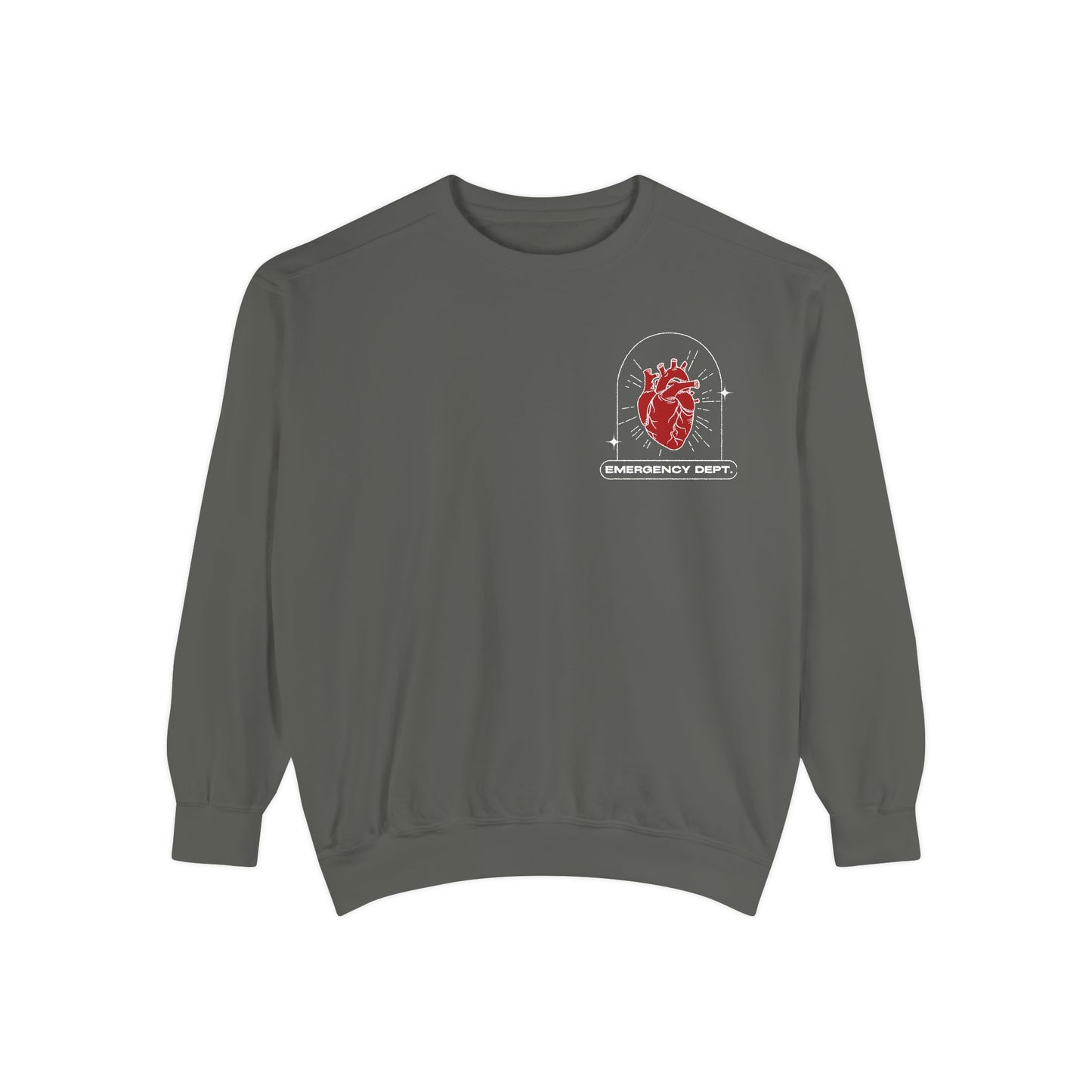 Emergency room sweatshirt| sweatshirt for nurses | emergency dept.