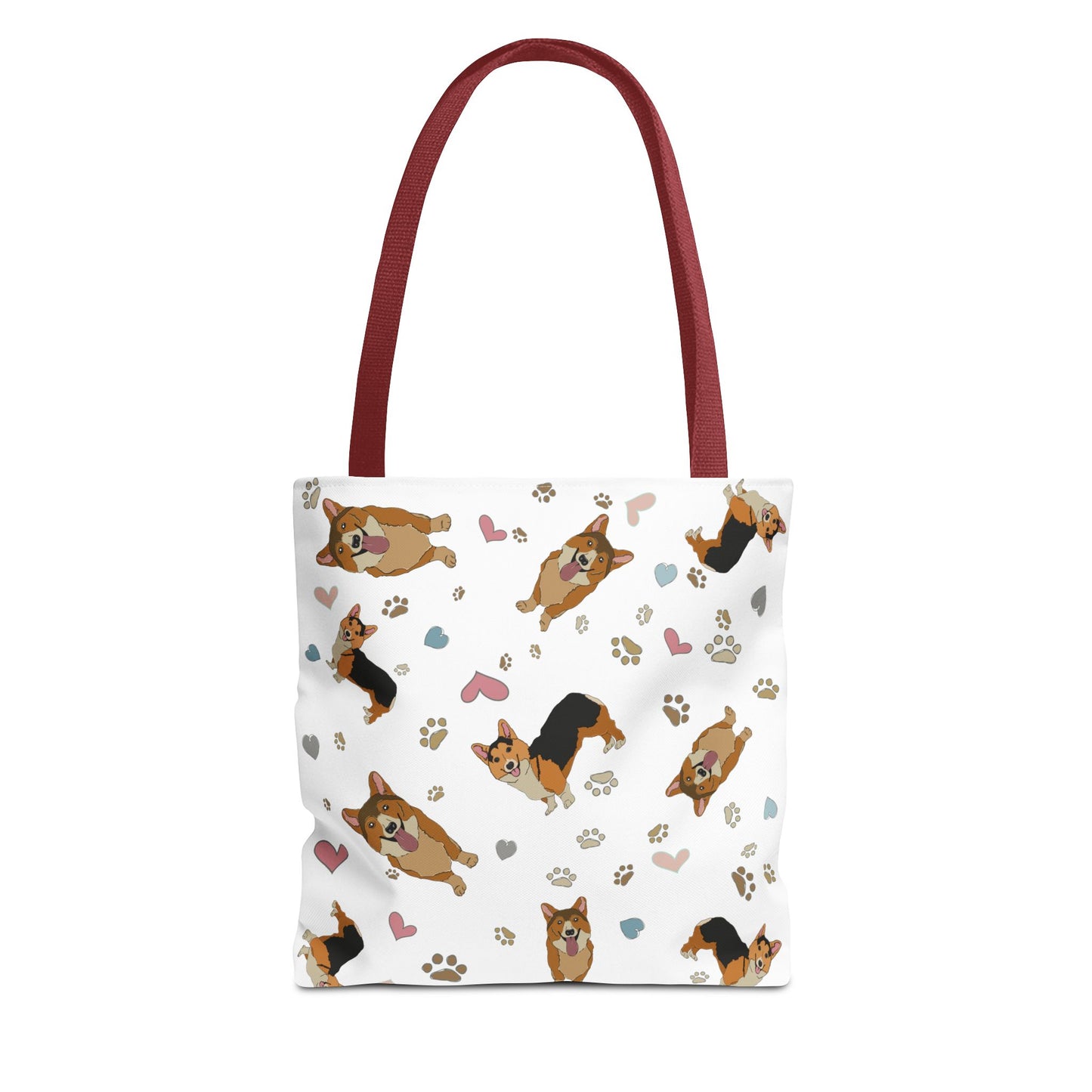 Playful Corgi Tote Bag – Perfect for Dog Lovers