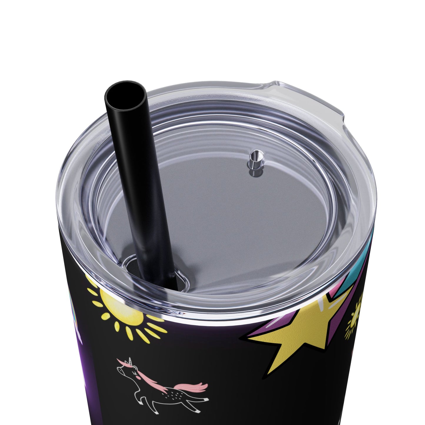 Living the Dream Skinny Tumbler with Straw - 20oz Inspirational Drinkware funny gift for nurses, EMT’s, paramedics, teachers