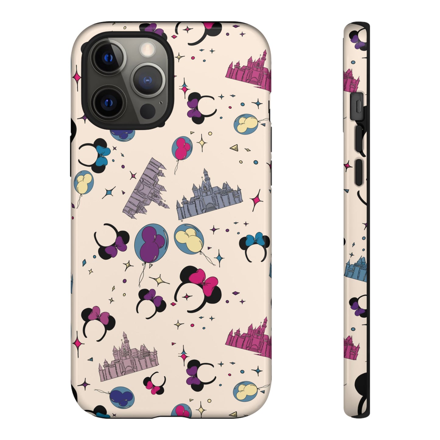 Whimsical Phone Case - Colorful Disney-Inspired Design