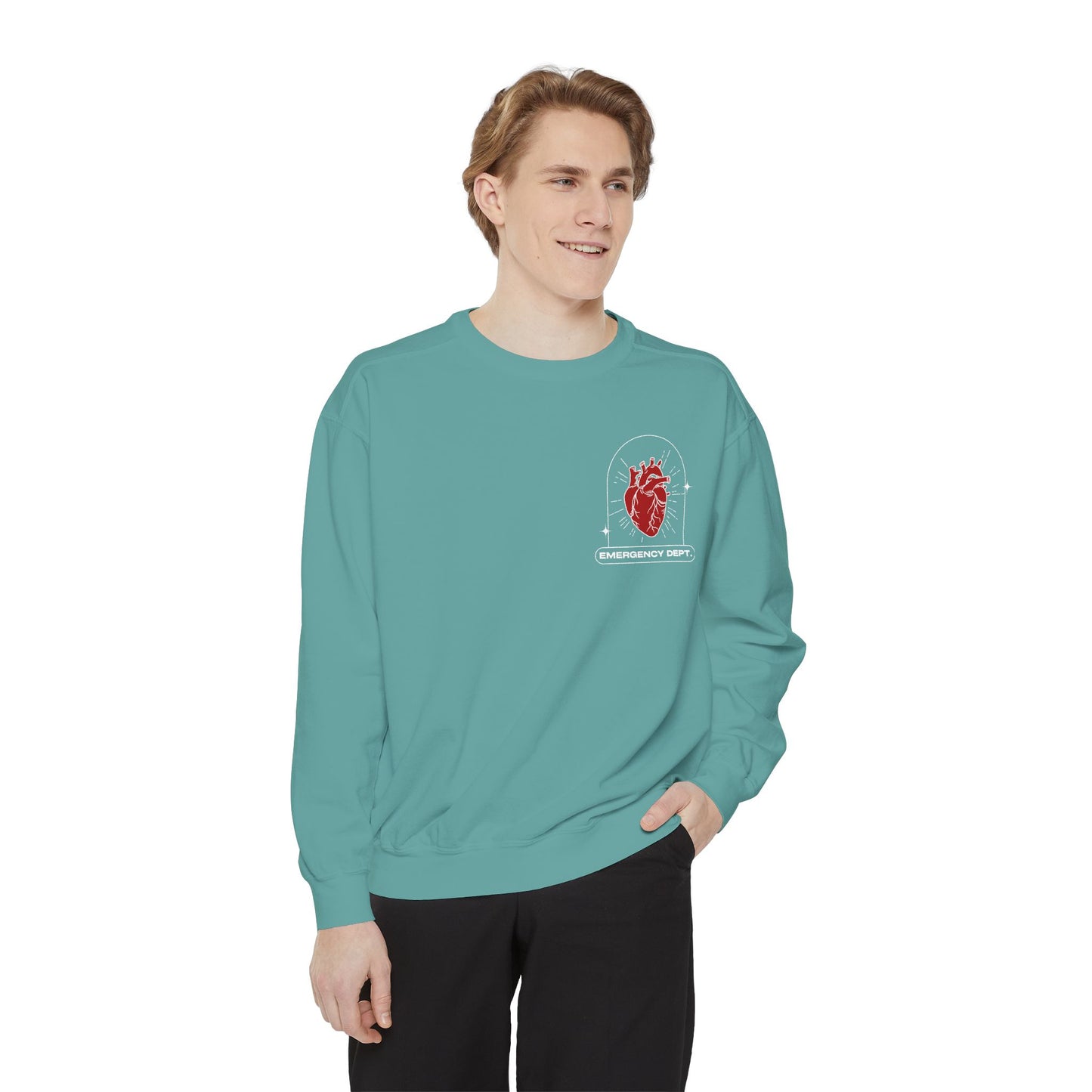 Emergency room sweatshirt| sweatshirt for nurses | emergency dept.