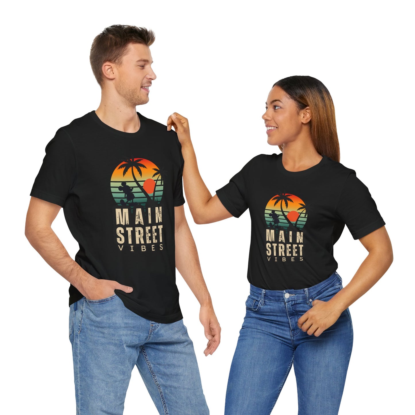 Main Street Vibes| Disneyland Tshirt| DisneyWorld| Unisex Graphic Tee| Vacation shirt