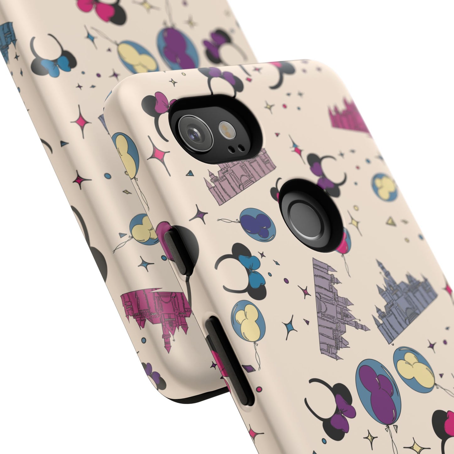 Whimsical Phone Case - Colorful Disney-Inspired Design