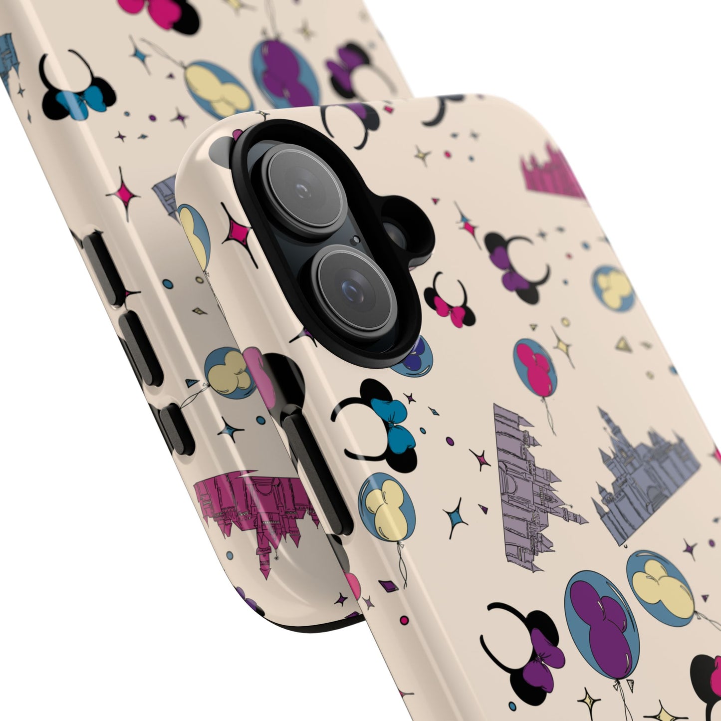 Whimsical Phone Case - Colorful Disney-Inspired Design
