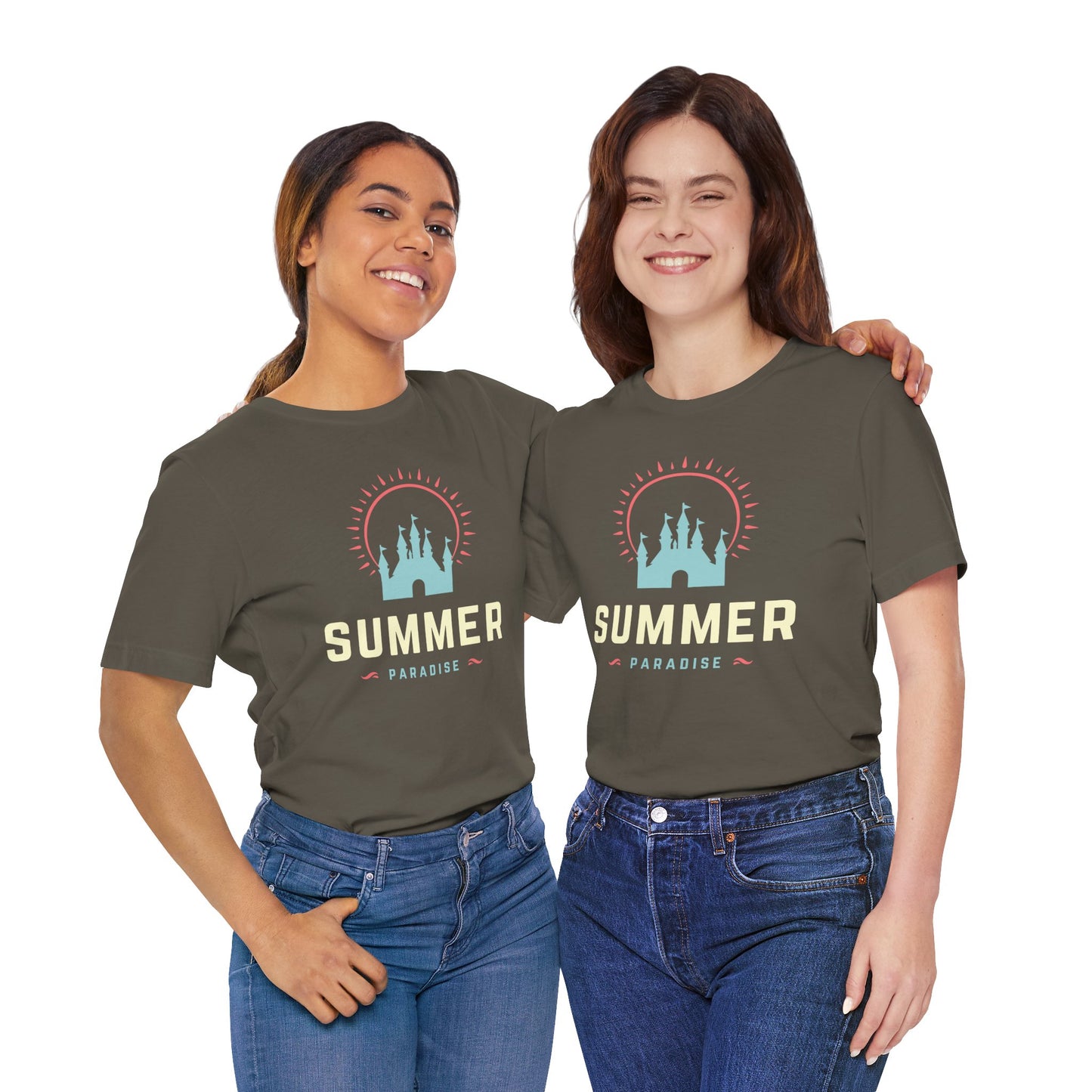 Summertime Disney T shirt| Disneyland Inspired Tshirt| Matching family shirts| Summer Tshirt