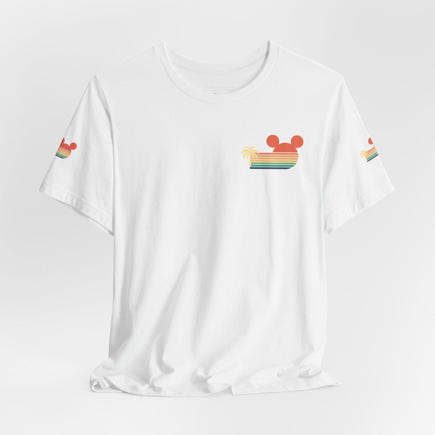 Retro Mickey Mouse summertime Short Sleeve Tee - Unisex Jersey T-Shirt