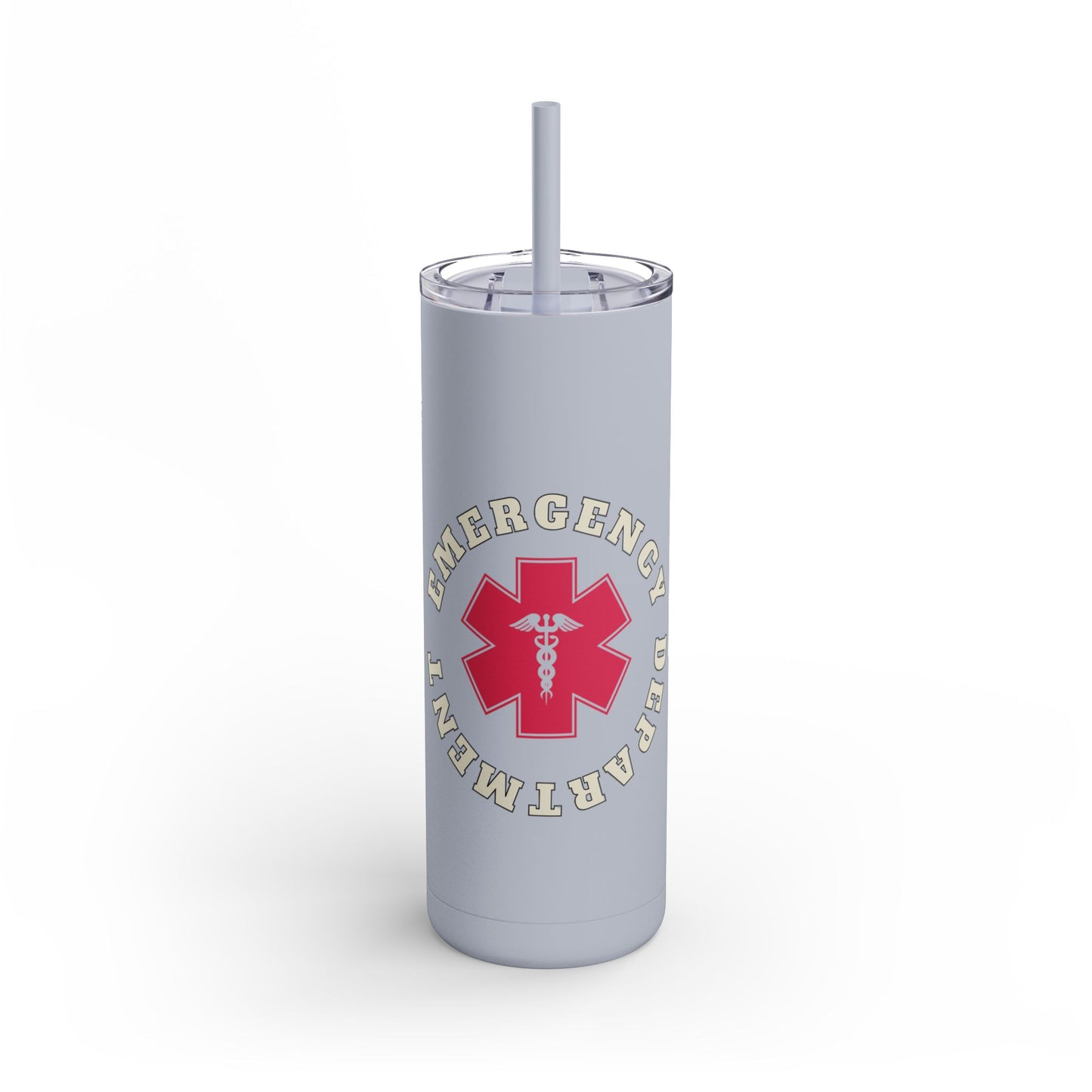 Emergency Department | EMS 20oz Skinny Tumbler - Matte Black