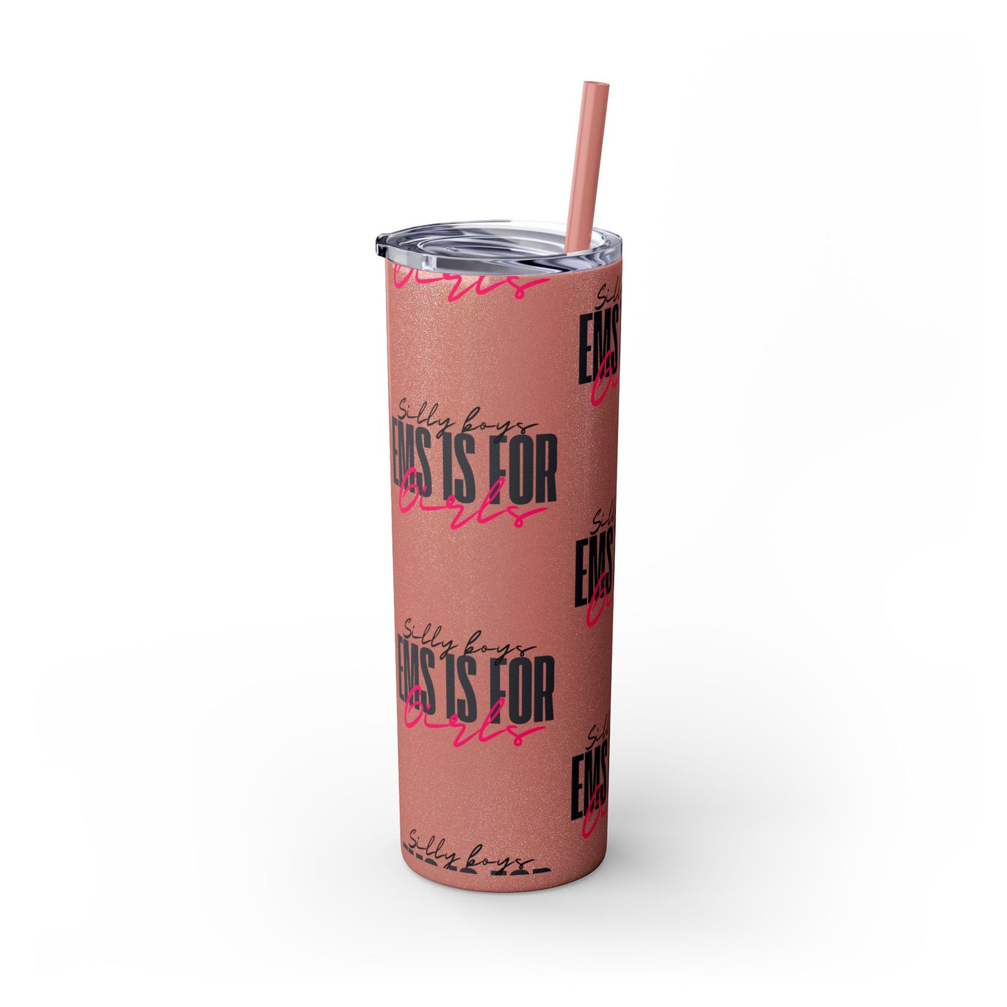 Silly Boys Skinny Tumbler with Straw, 20oz - Perfect Gift for EMT & Paramedics Celebrations