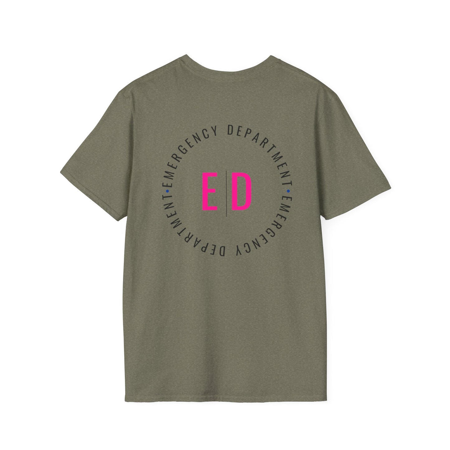 Unisex Emergency Department T-Shirt - Softstyle Tee for Healthcare Heroes
