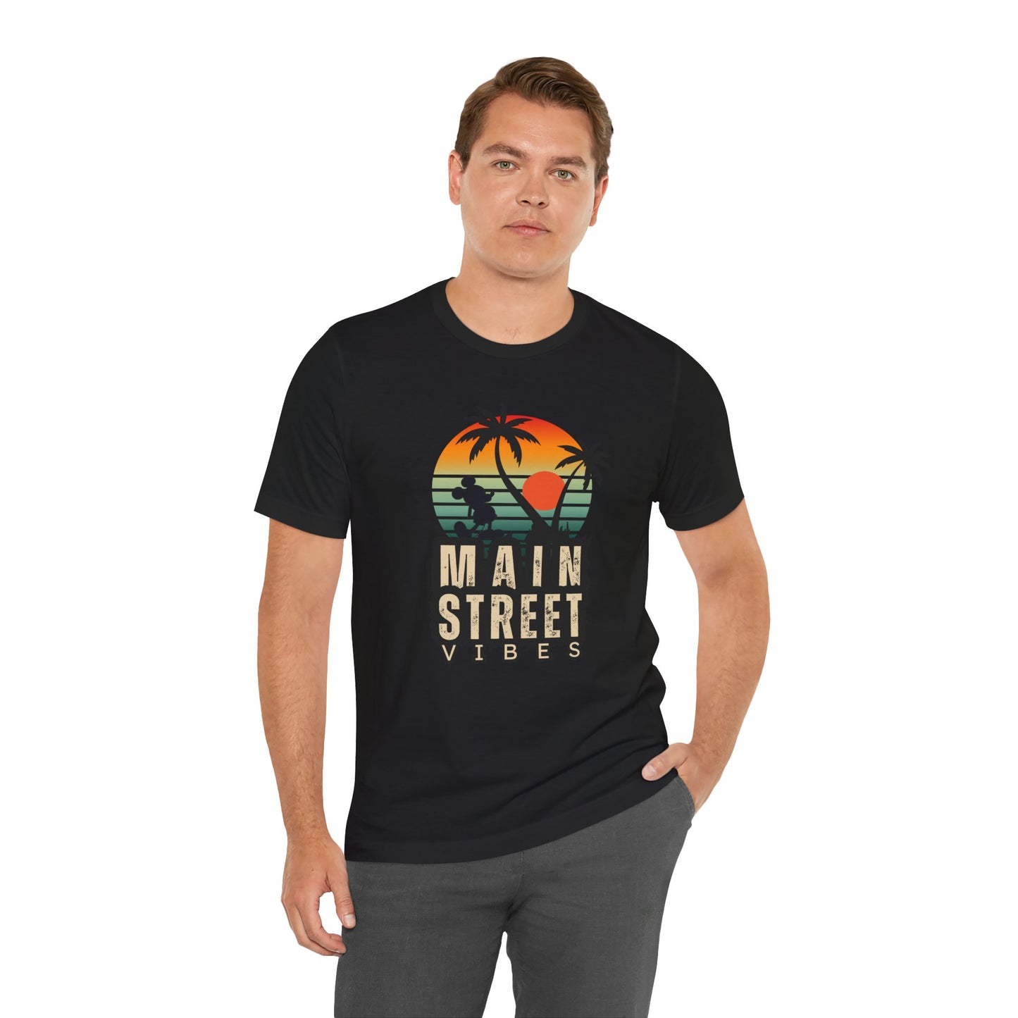 Main Street Vibes| Disneyland Tshirt| DisneyWorld| Unisex Graphic Tee| Vacation shirt