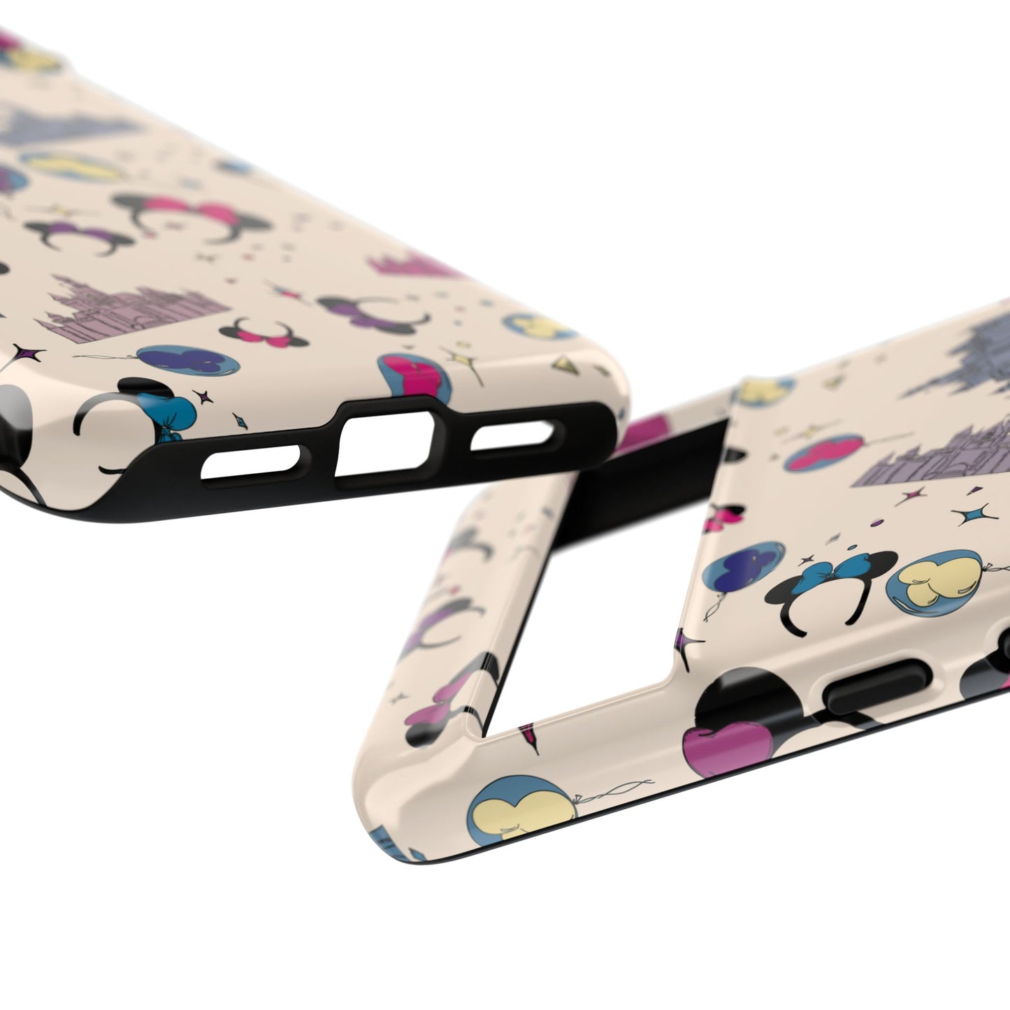 Whimsical Phone Case - Colorful Disney-Inspired Design